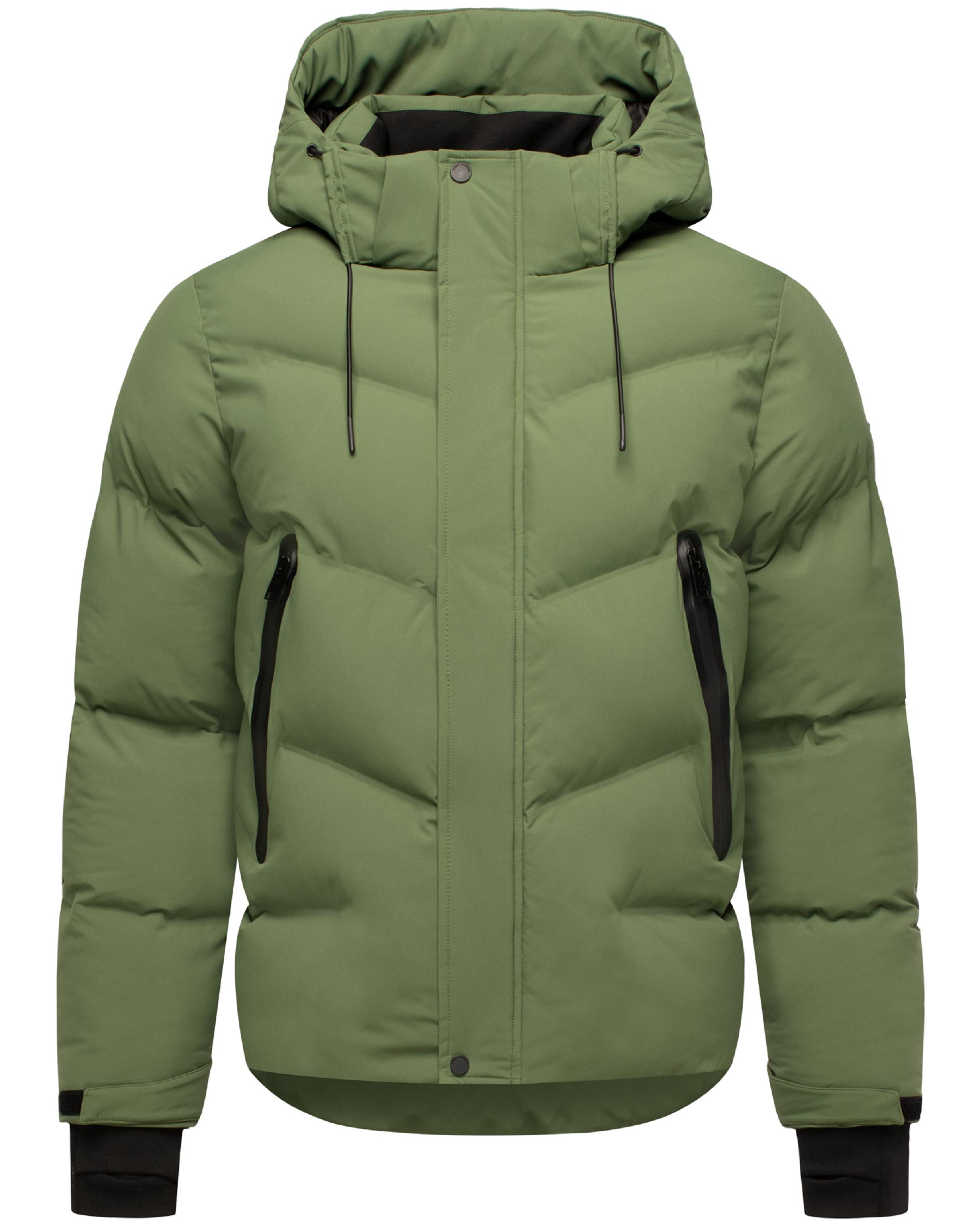 Winter Steppjacke mit Kapuze "Livianoo XX" Pine Olive