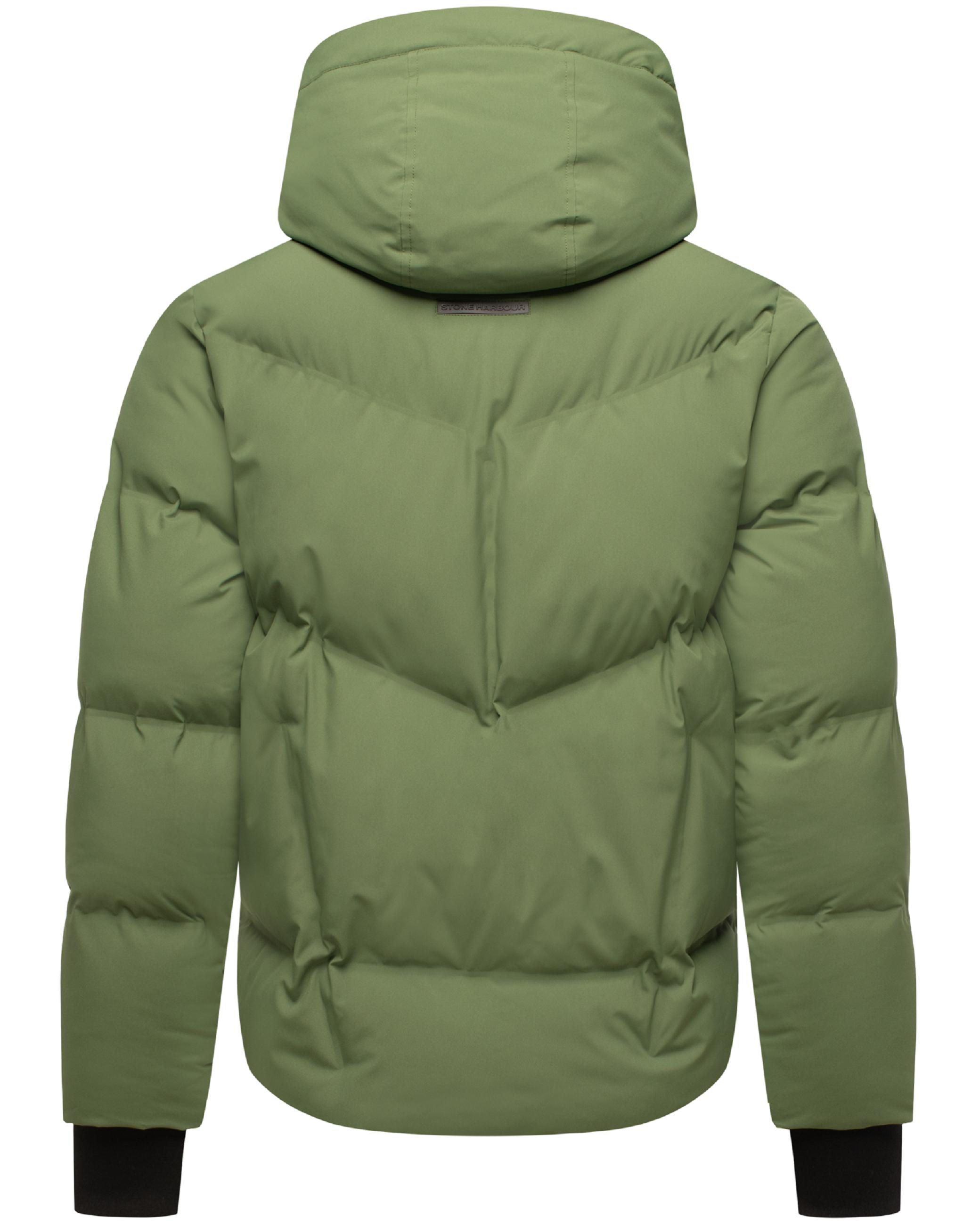 Winter Steppjacke mit Kapuze "Livianoo XX" Pine Olive