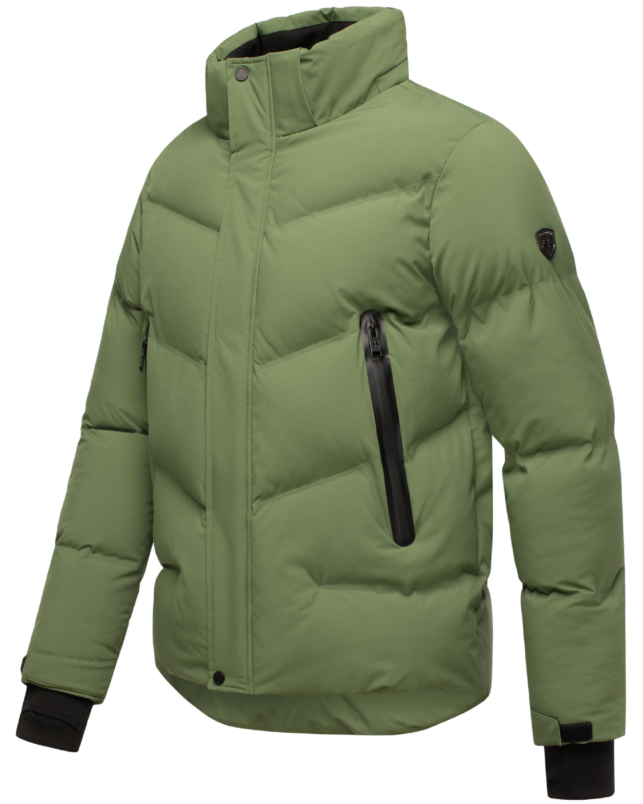 Winter Steppjacke mit Kapuze "Livianoo XX" Pine Olive