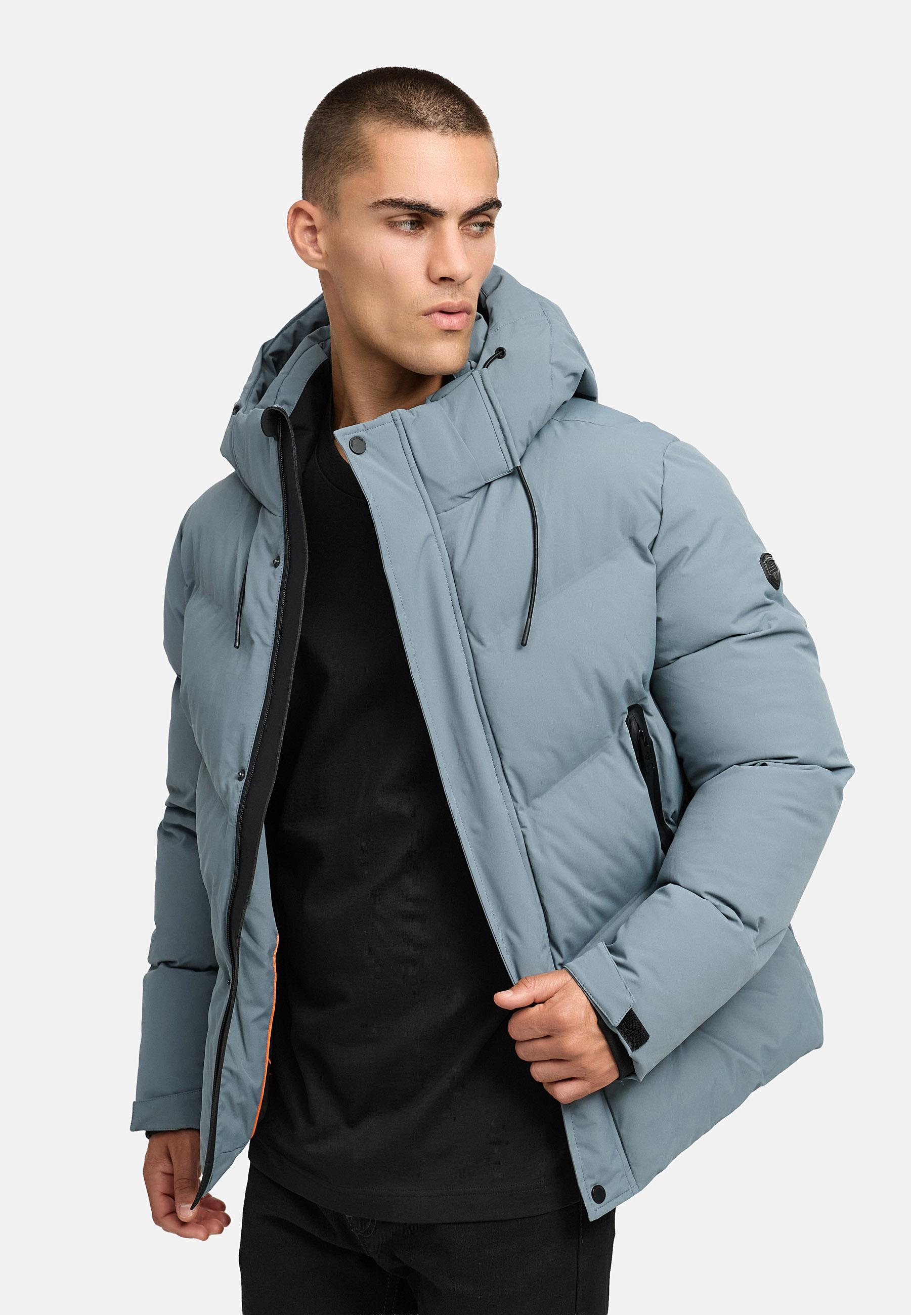 Winter Steppjacke mit Kapuze "Livianoo XX" Stormy Blue