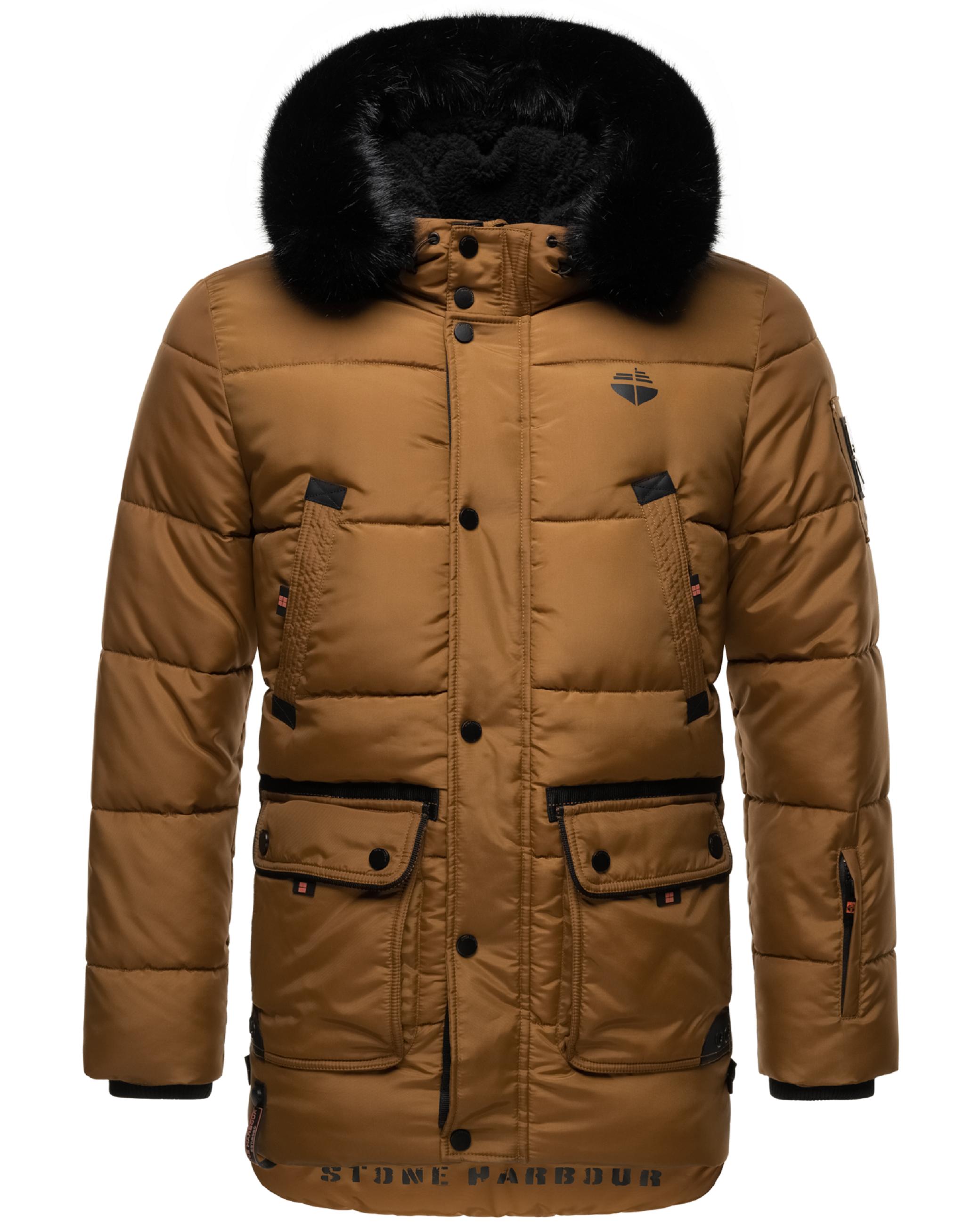 Winter Steppjacke mit abnehmbarer Kapuze "Mironoo" Tobacoo