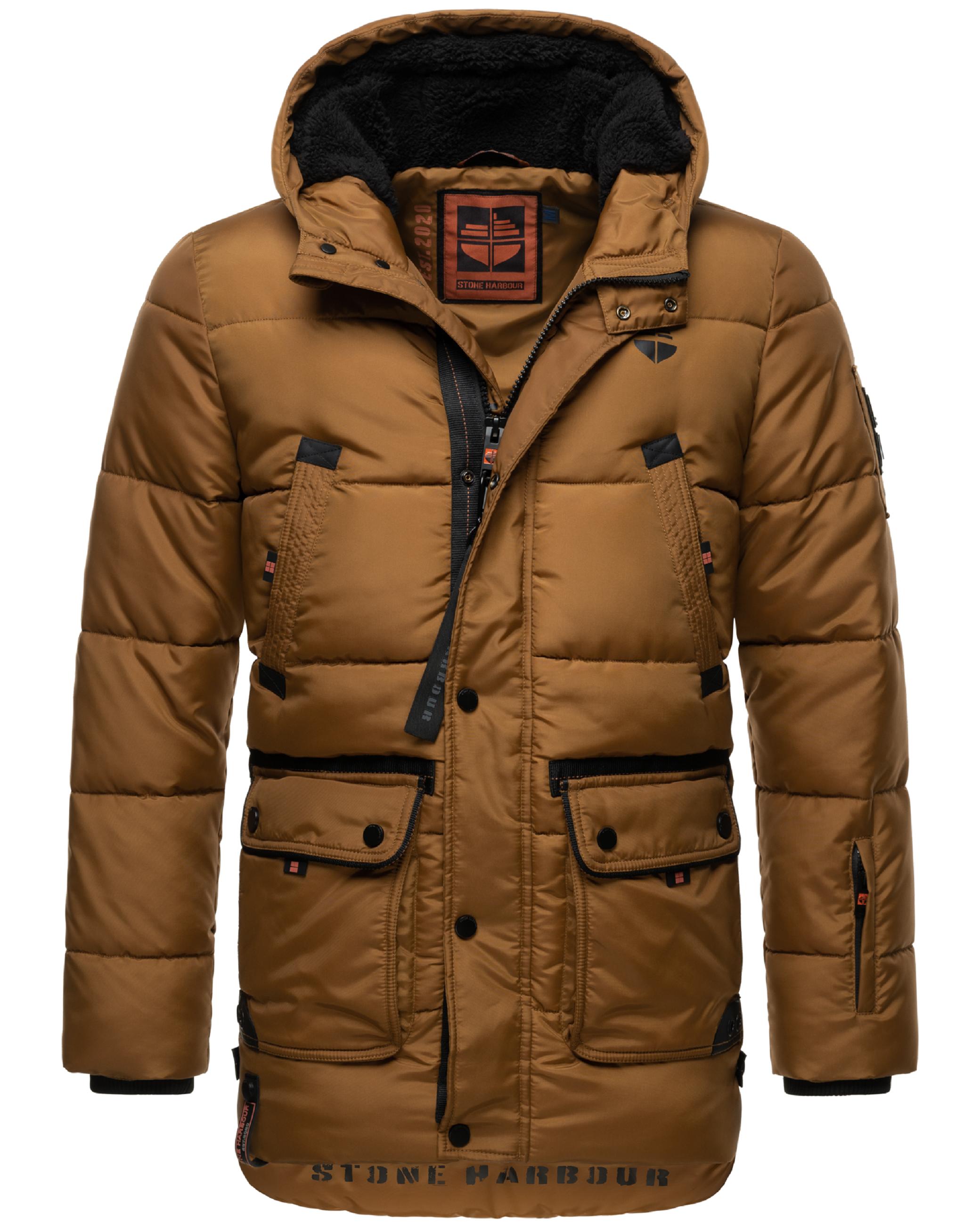 Winter Steppjacke mit abnehmbarer Kapuze "Mironoo" Tobacoo