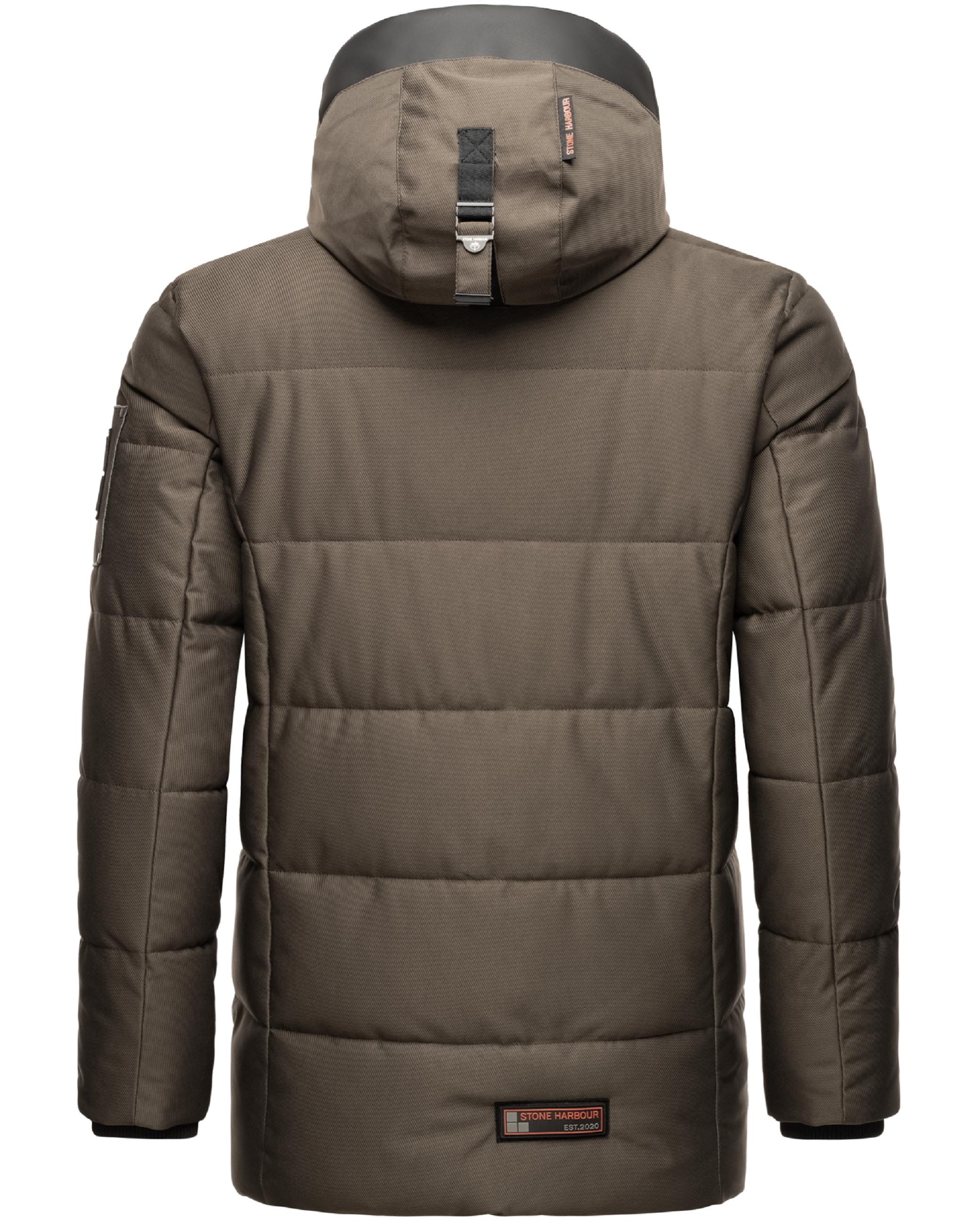 Kurzer Winterparka mit Kapuze "Mitjaa" Anthracite