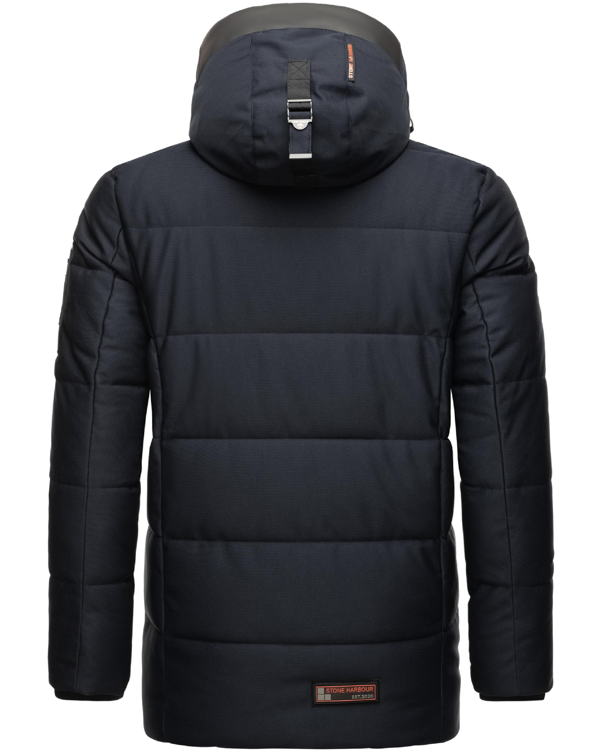 Kurzer Winterparka mit Kapuze "Mitjaa" Navy