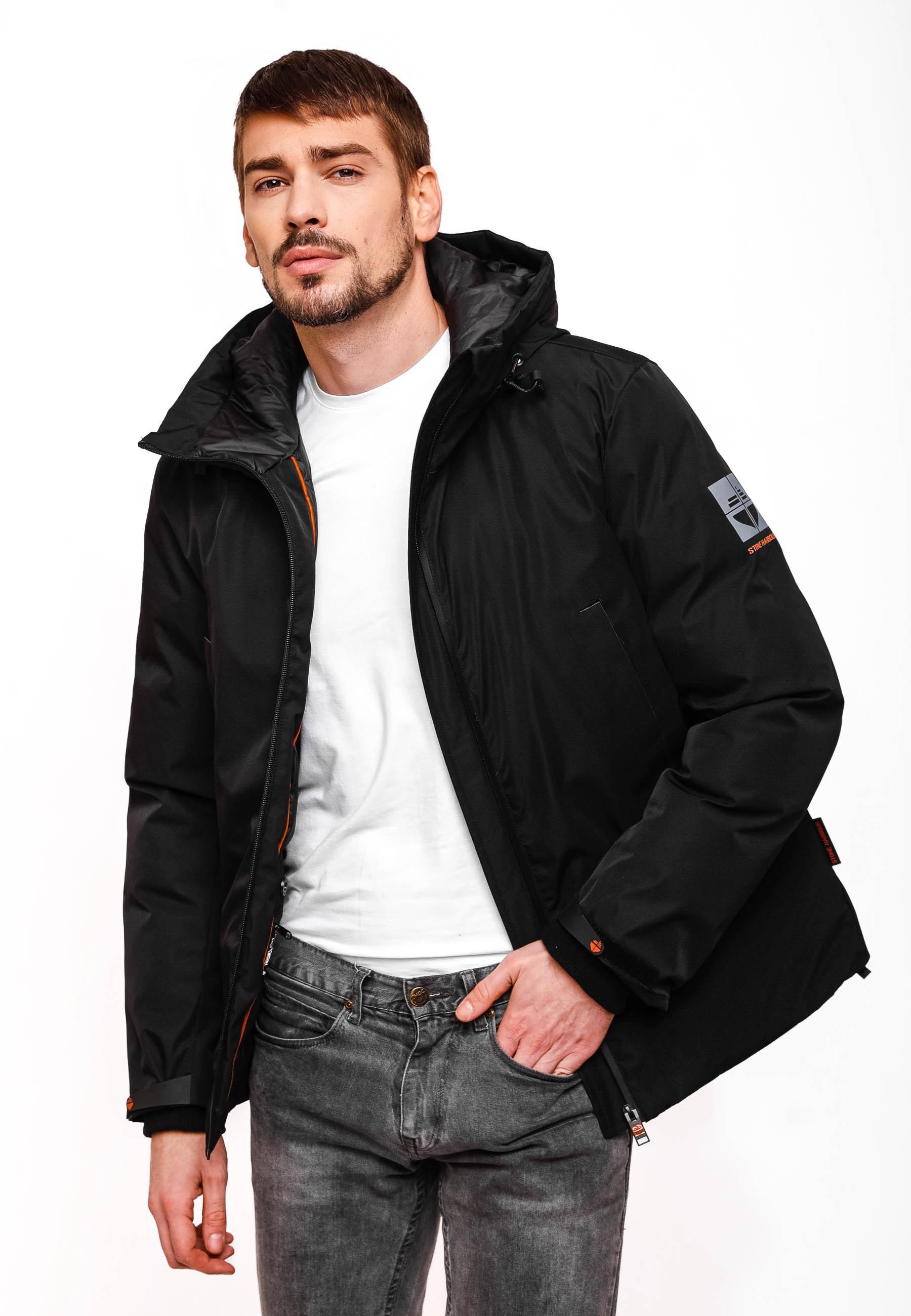 Winterjacke mit Kapuze "Moagaa" Black