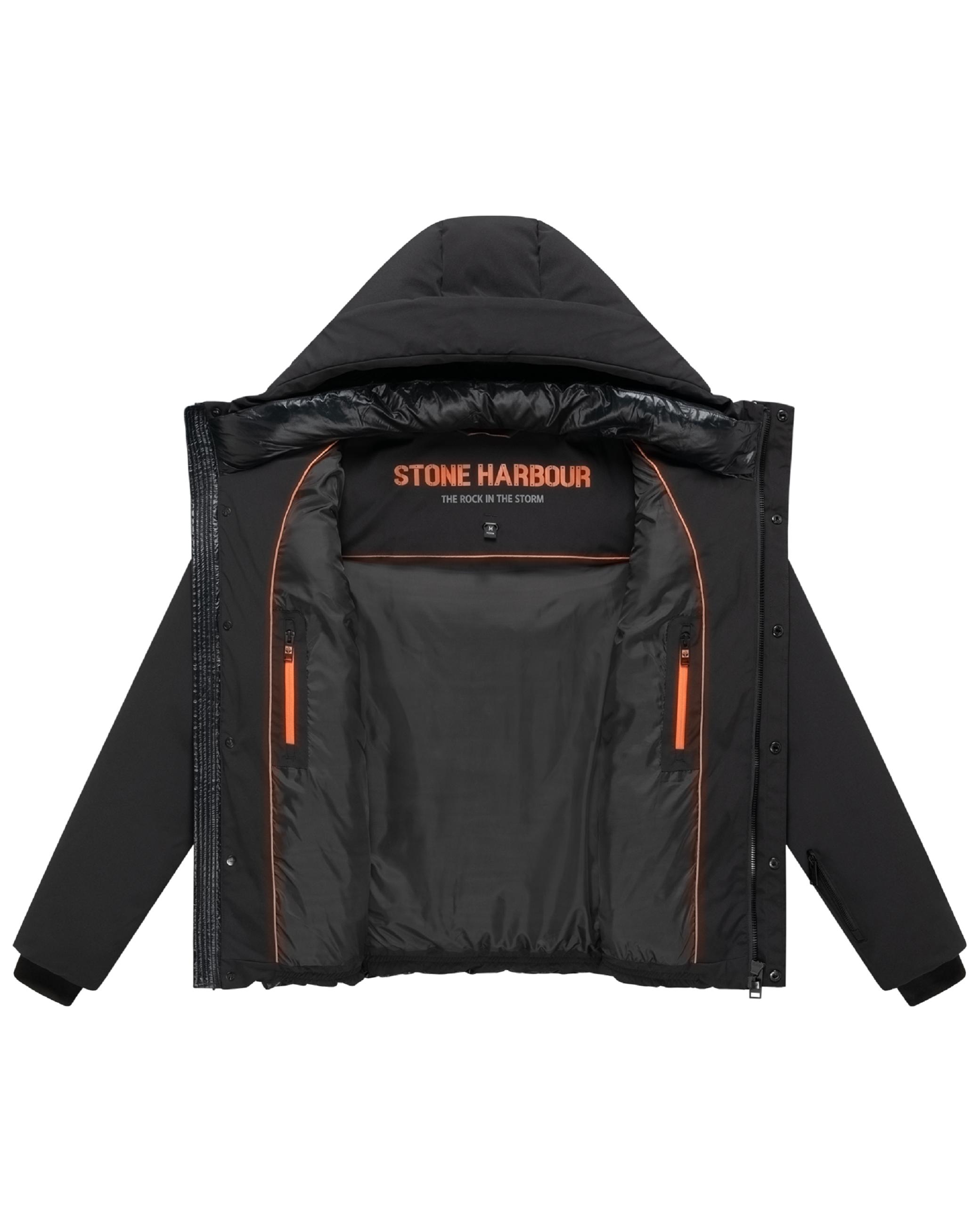 Winterjacke mit Matt-Glanz-Kontrast "Nerioo XX" Black