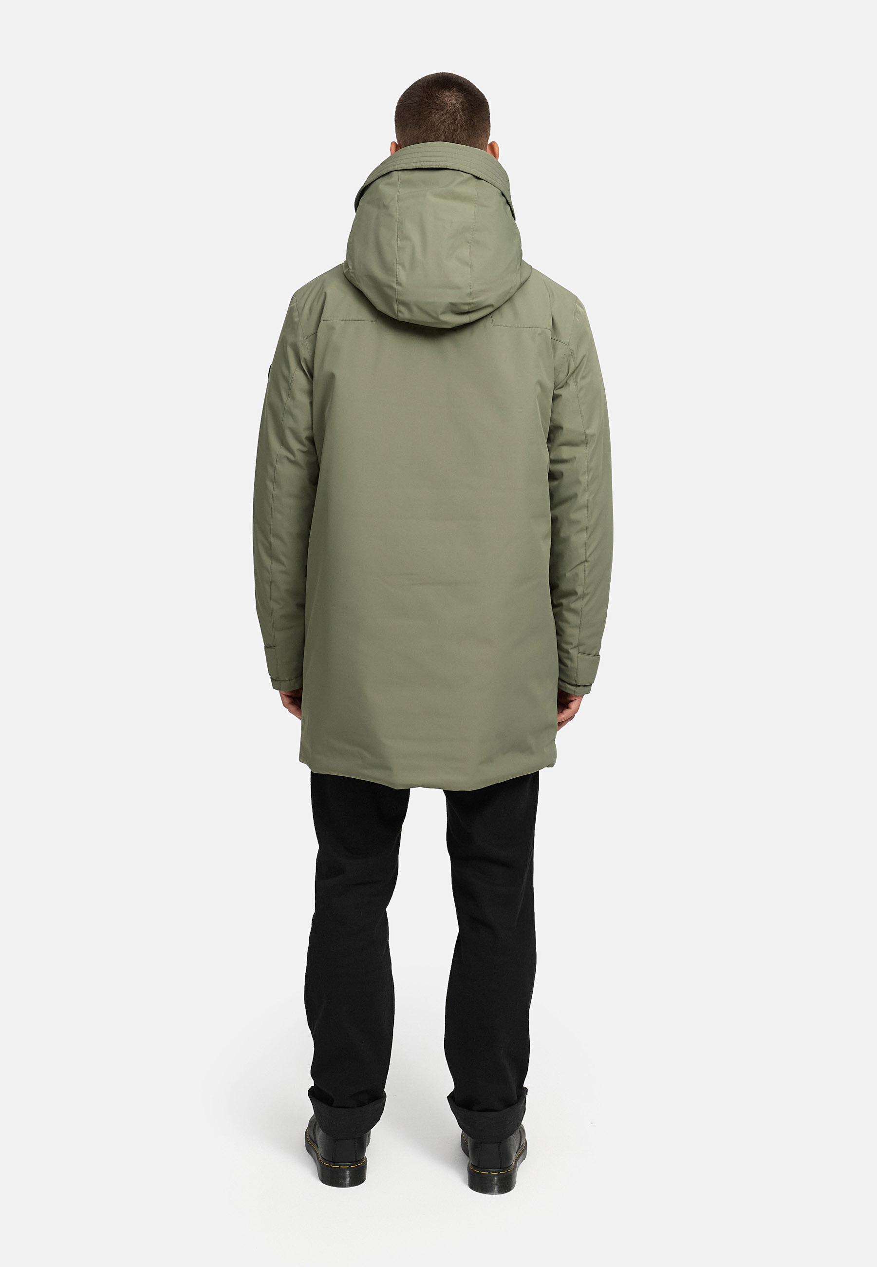 Winterparka mit Teddyfleece gefütterter Kapuze "Netaan XX" Dusty Olive