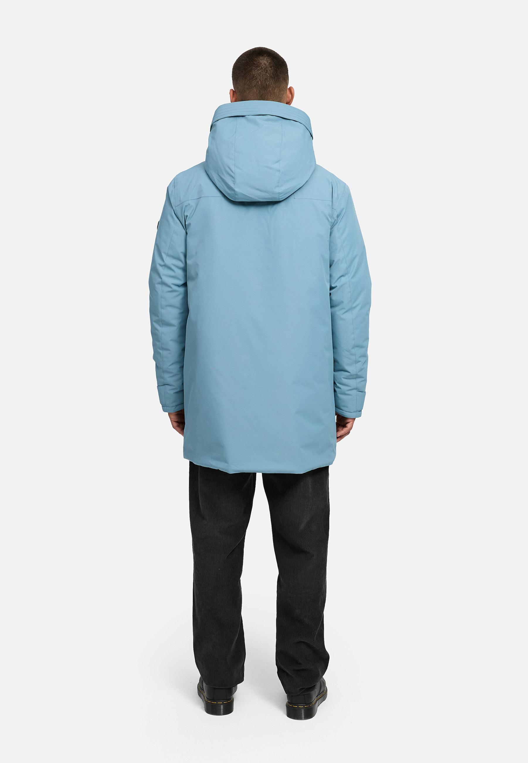 Winterparka mit Teddyfleece gefütterter Kapuze "Netaan XX" Frosty Blue