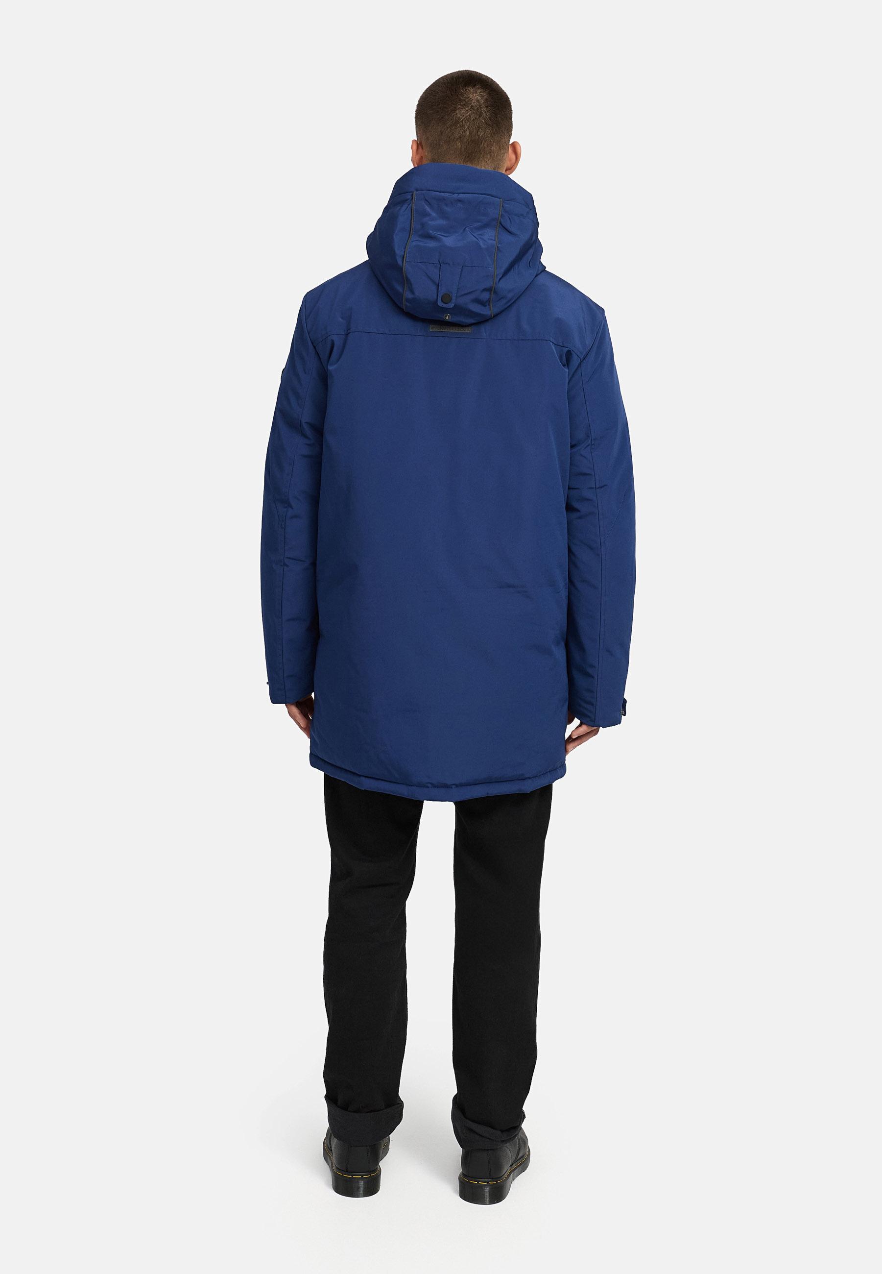 Winterparka mit Fleece gefütterter Kapuze "Phinoo XX" Navy