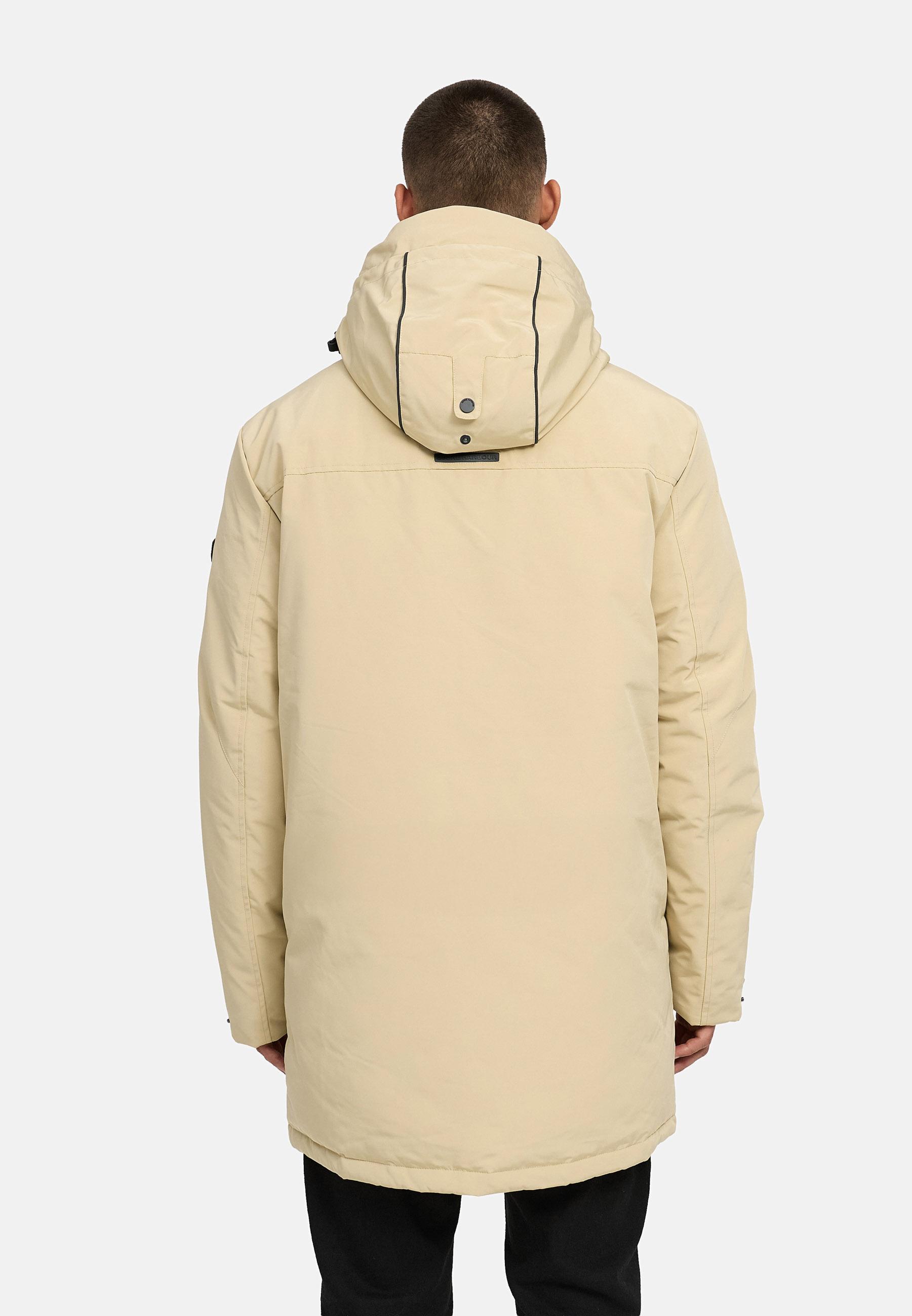 Winterparka mit Fleece gefütterter Kapuze "Phinoo XX" Sand