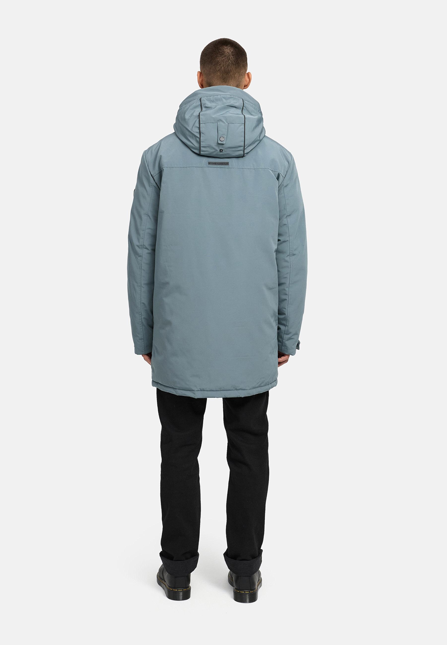 Winterparka mit Fleece gefütterter Kapuze "Phinoo XX" Stormy Blue