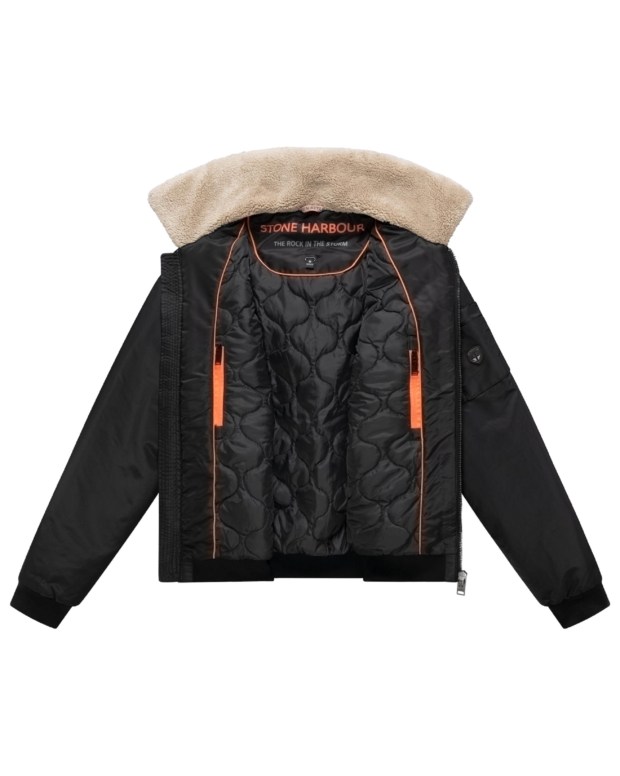 Winterjacke mit weichem Kragen "Somaeel XX" Black