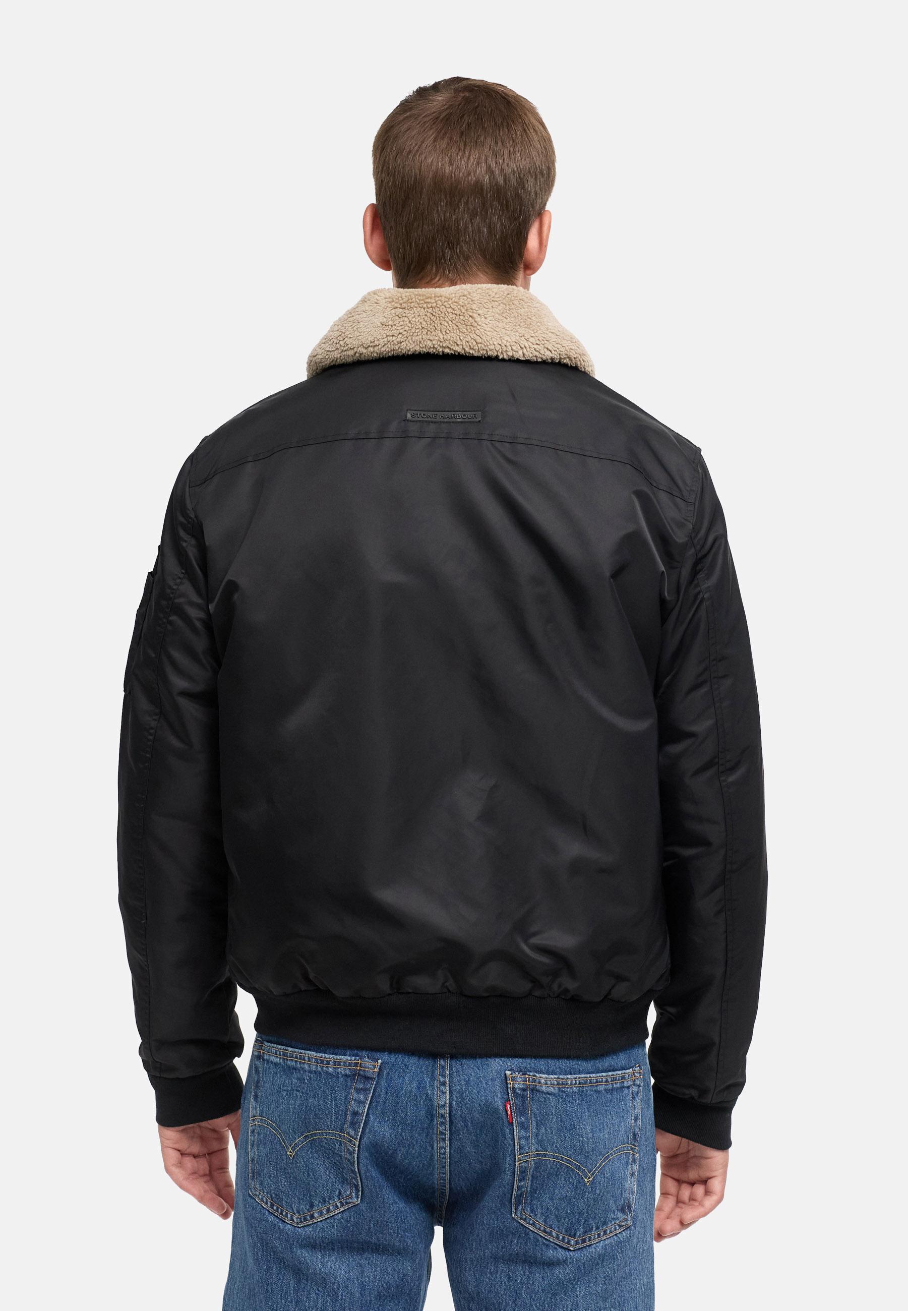 Winterjacke mit weichem Kragen "Somaeel XX" Black