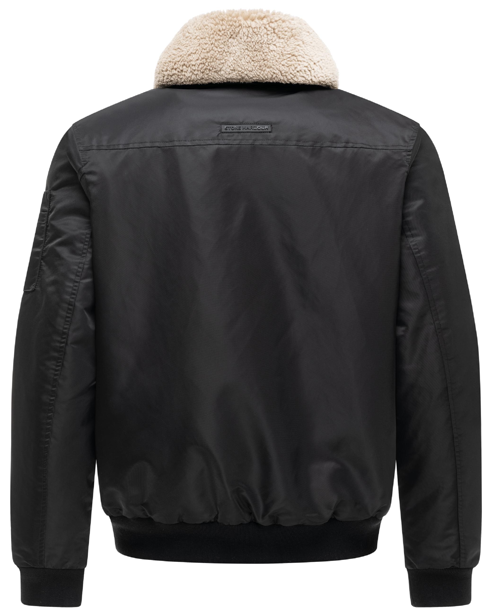 Winterjacke mit weichem Kragen "Somaeel XX" Black