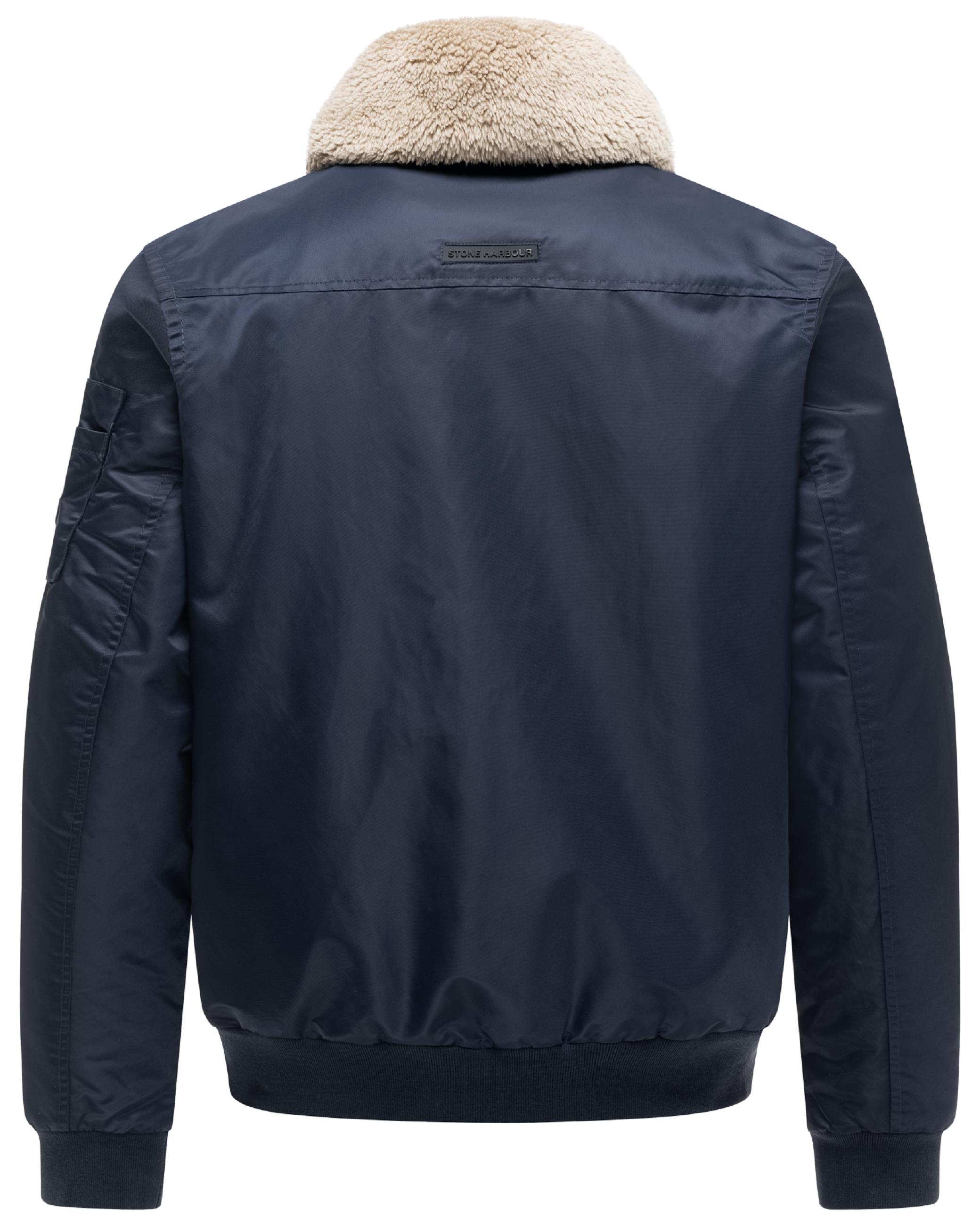 Winterjacke mit weichem Kragen "Somaeel XX" Navy