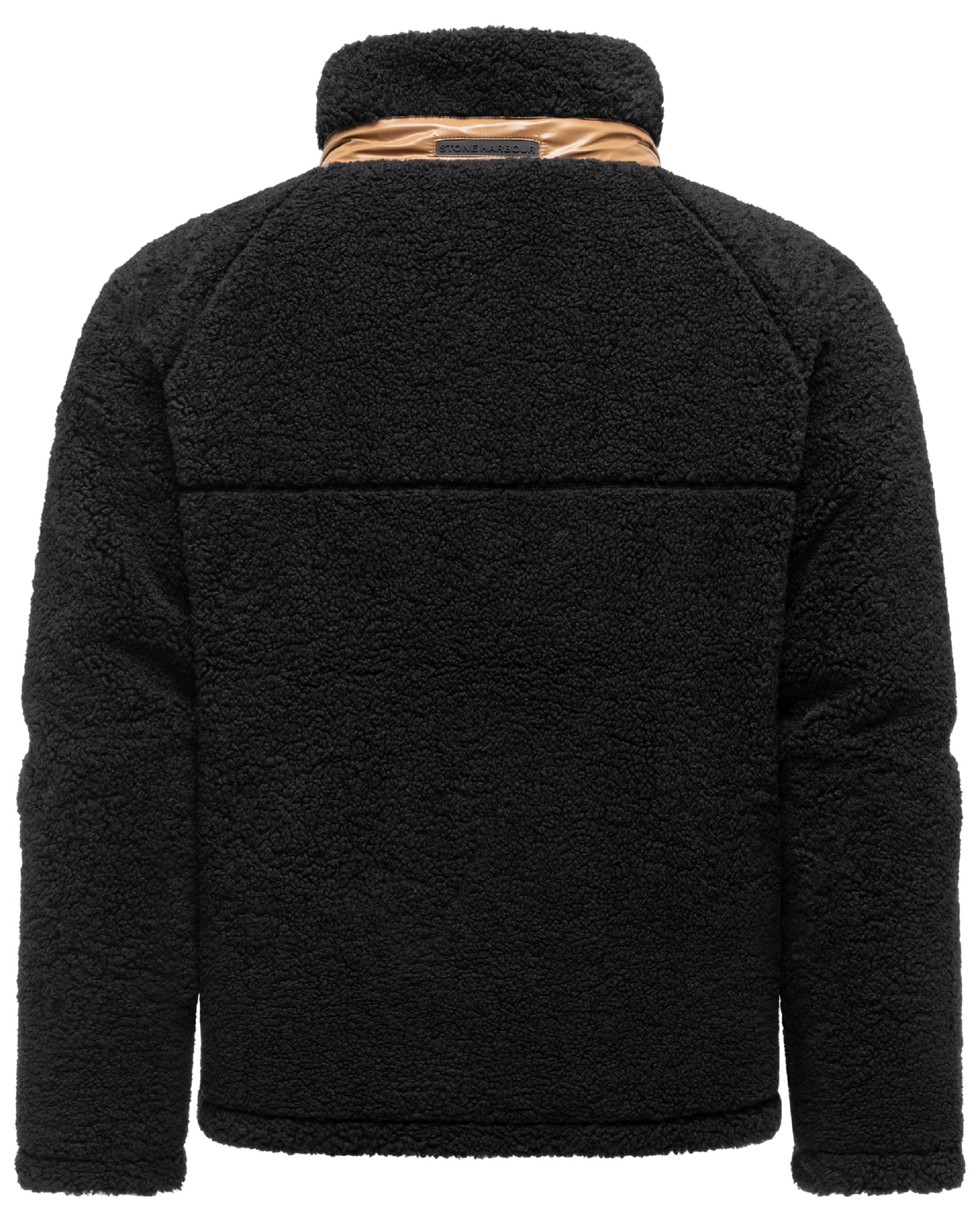 Teddyjacke mit markanten, kontrastfarbenen Details "Sorees XX" Black