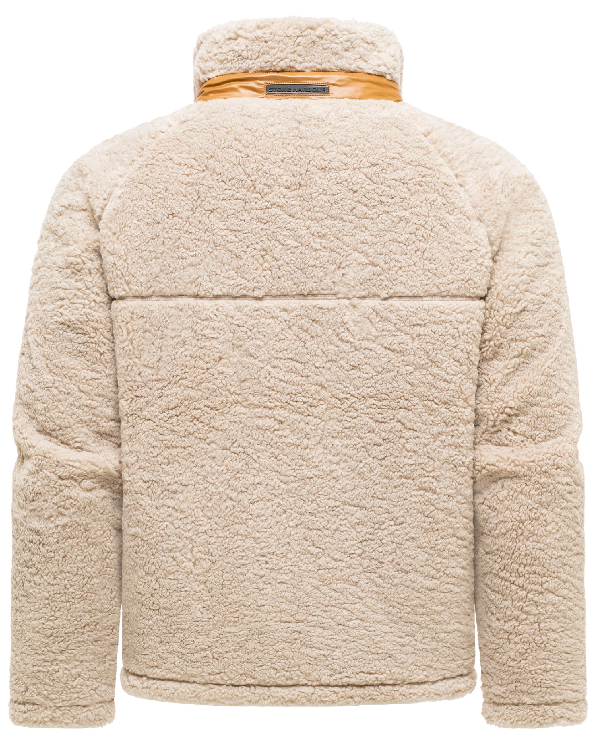 Teddyjacke mit markanten, kontrastfarbenen Details "Sorees XX" Bone