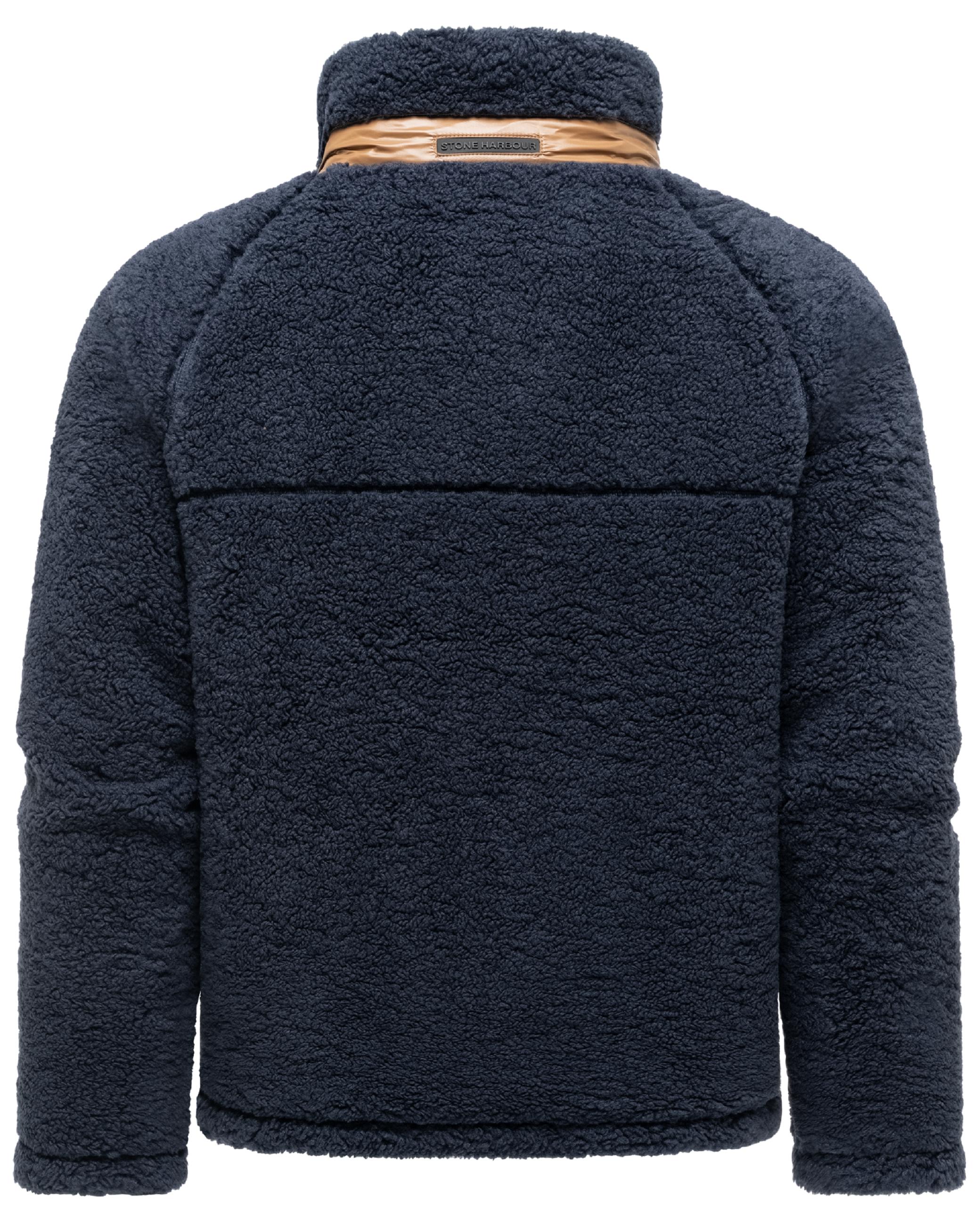 Teddyjacke mit markanten, kontrastfarbenen Details "Sorees XX" Navy