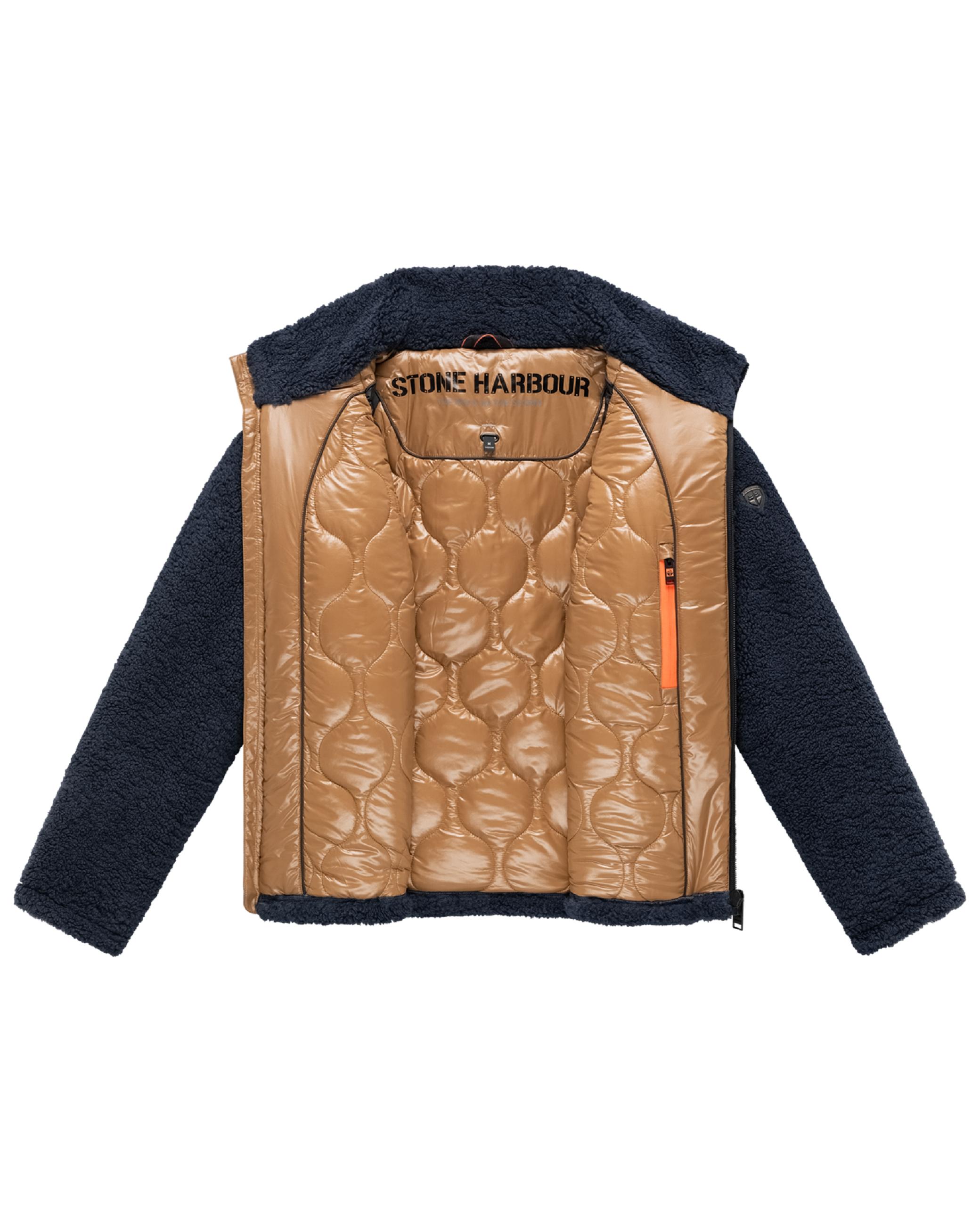 Teddyjacke mit markanten, kontrastfarbenen Details "Sorees XX" Navy