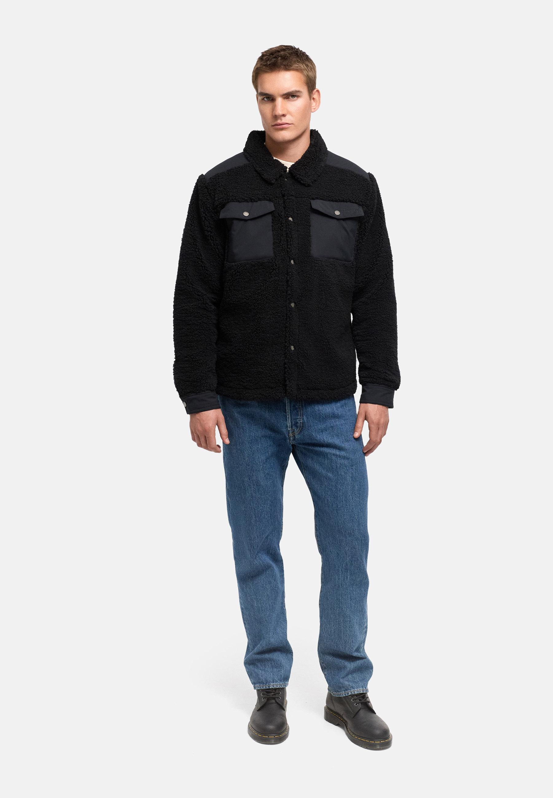 Kunstfelljacke "Taureek XX" Black