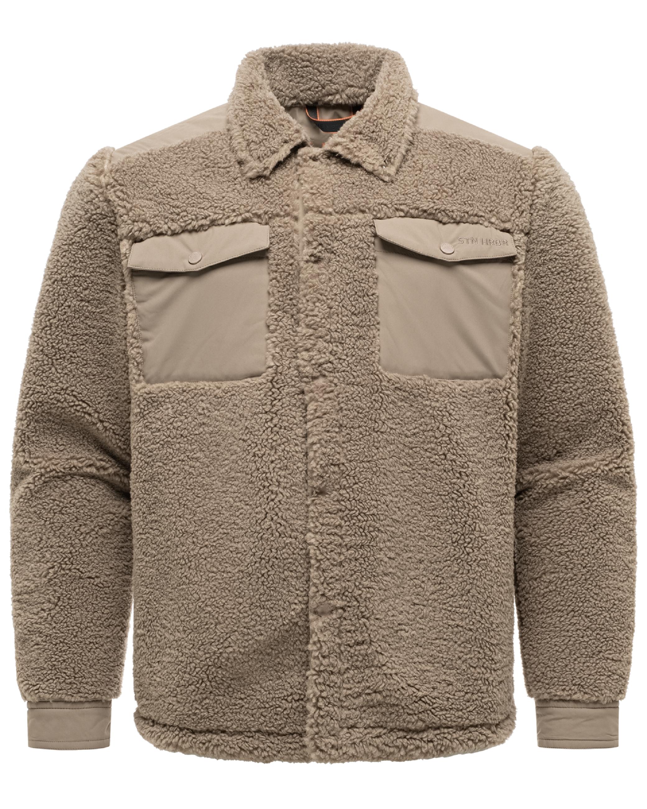 Kunstfelljacke "Taureek XX" Dark Taupe