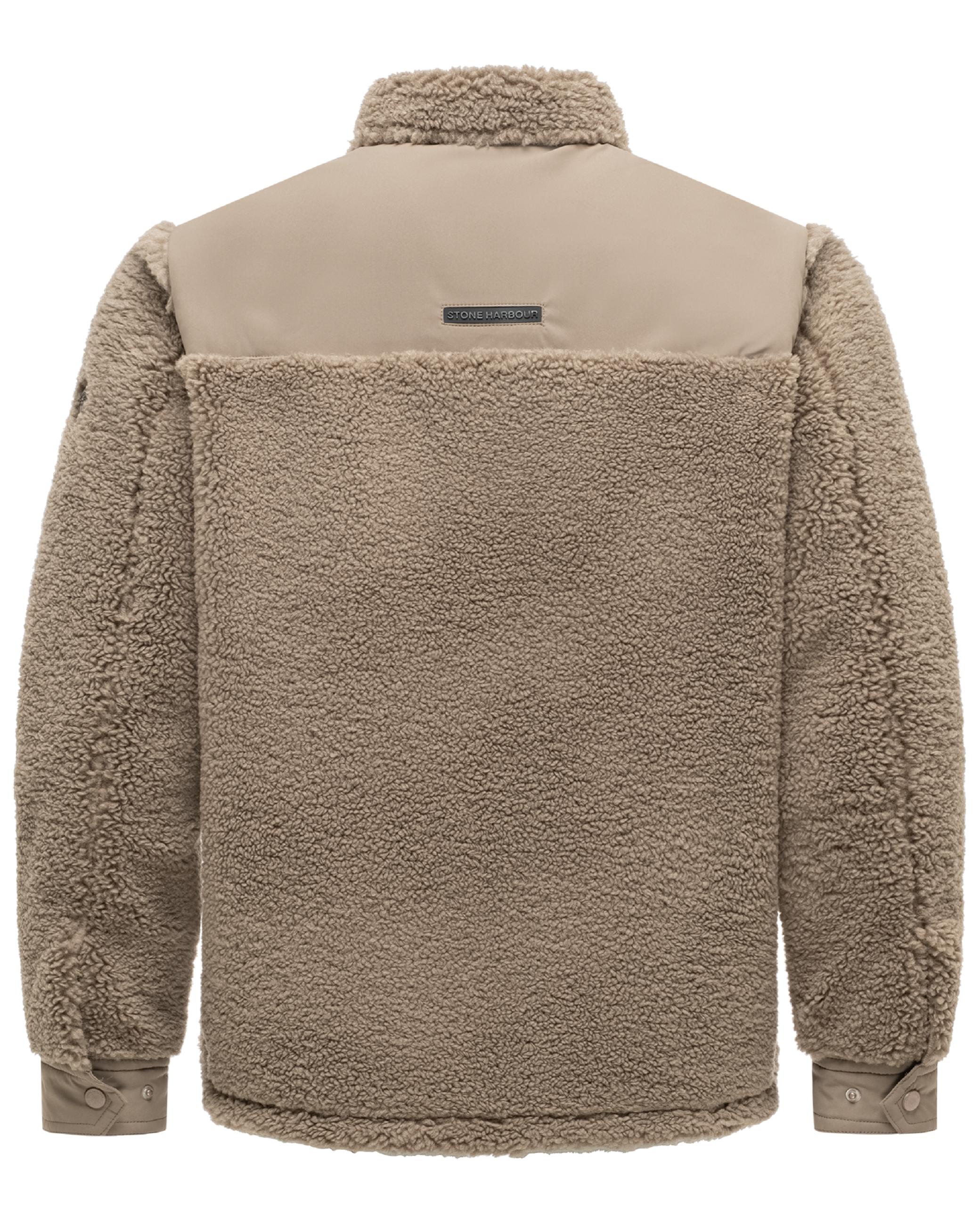 Kunstfelljacke "Taureek XX" Dark Taupe