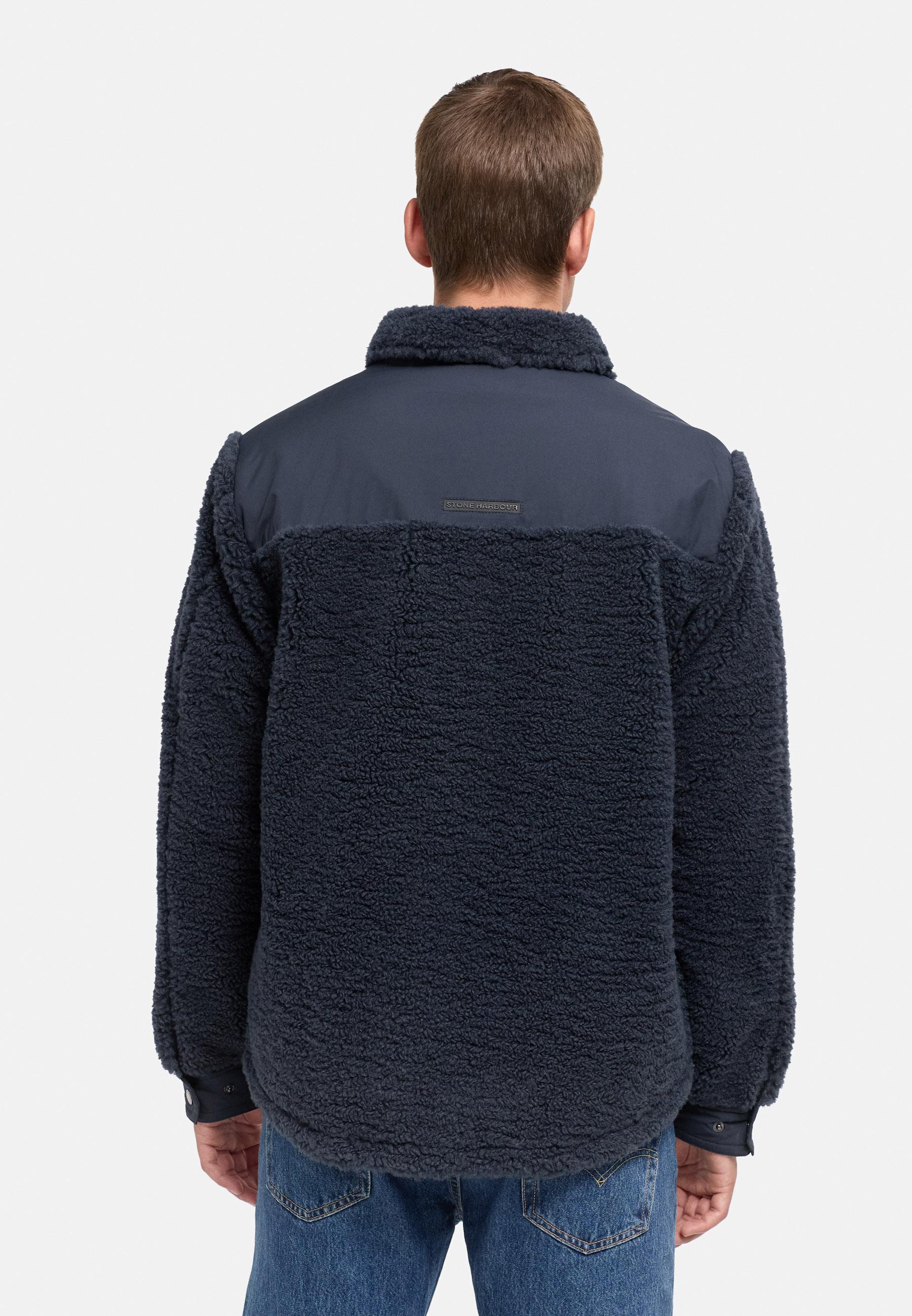 Kunstfelljacke "Taureek XX" Stone Blue