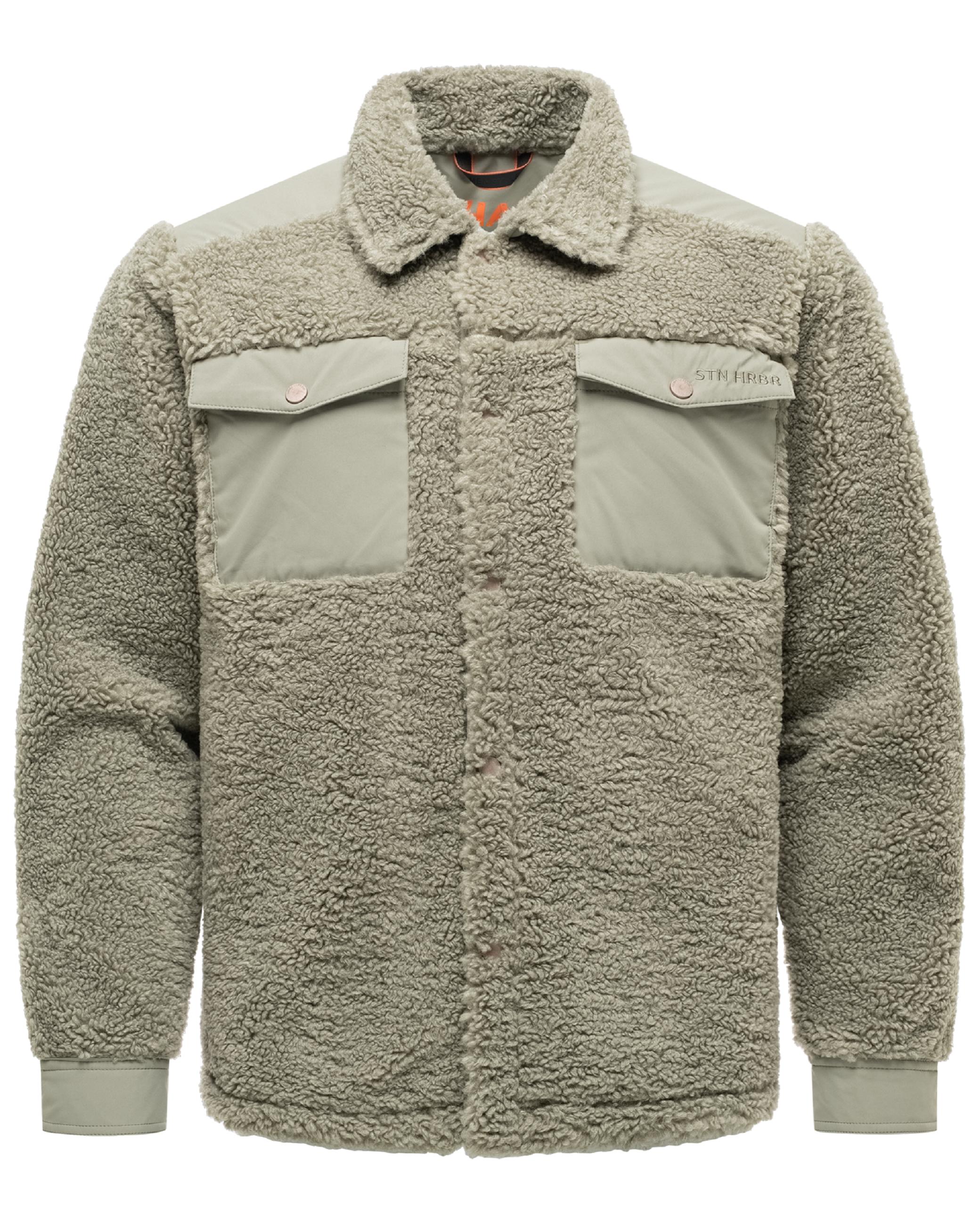 Kunstfelljacke "Taureek XX" Stone Grey