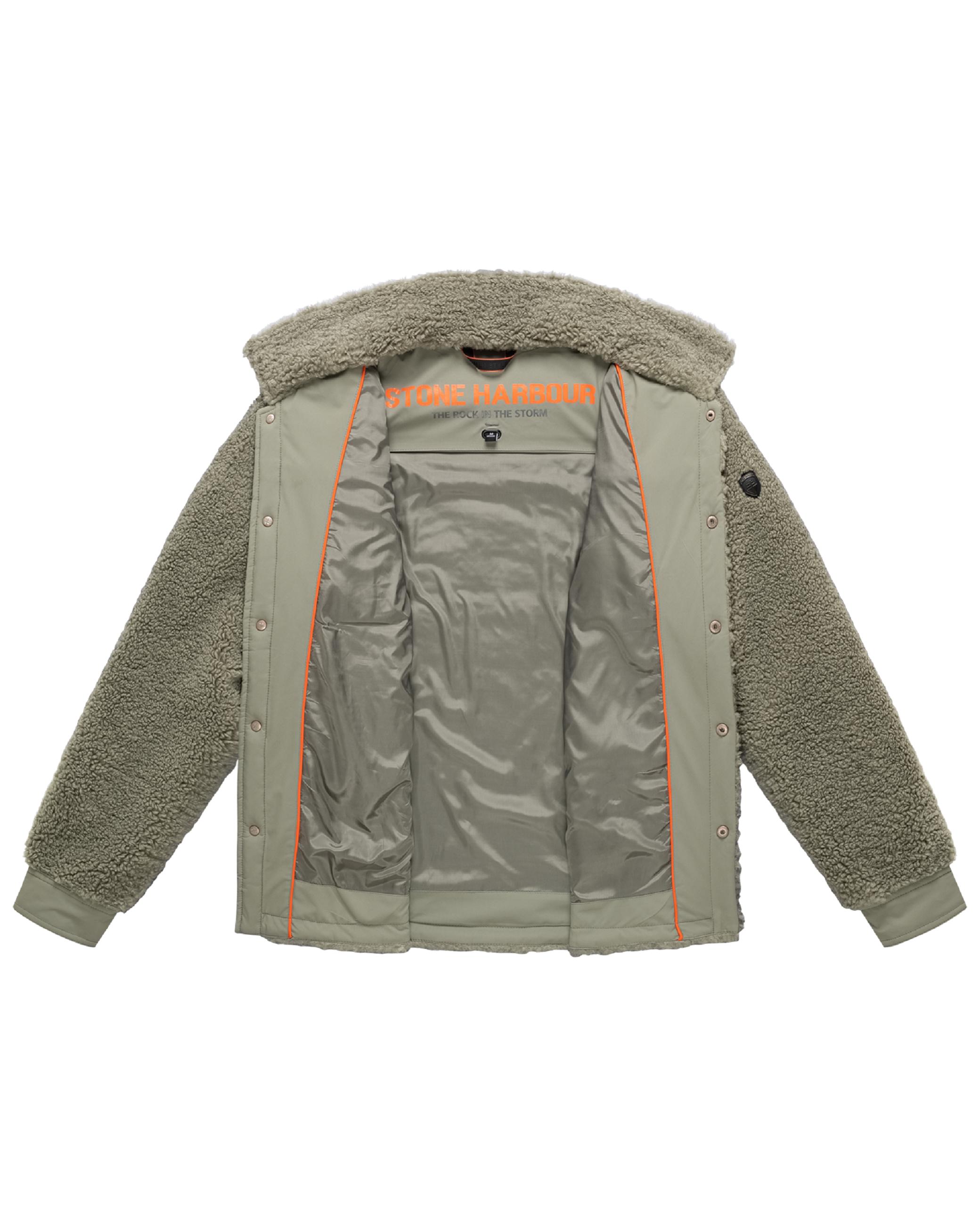 Kunstfelljacke "Taureek XX" Stone Grey