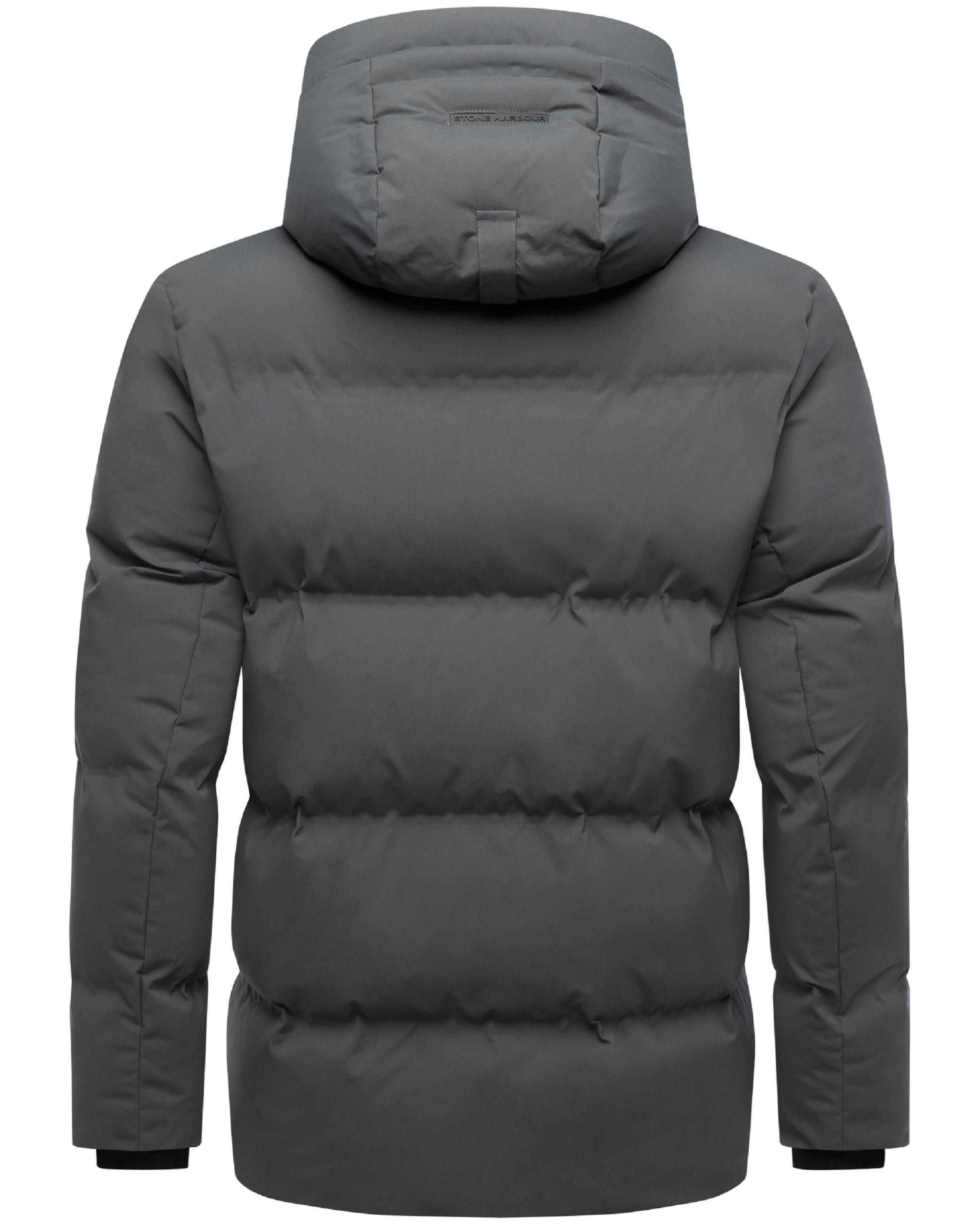 Steppjacke mit Kapuze "Taviaan XX" Anthracite