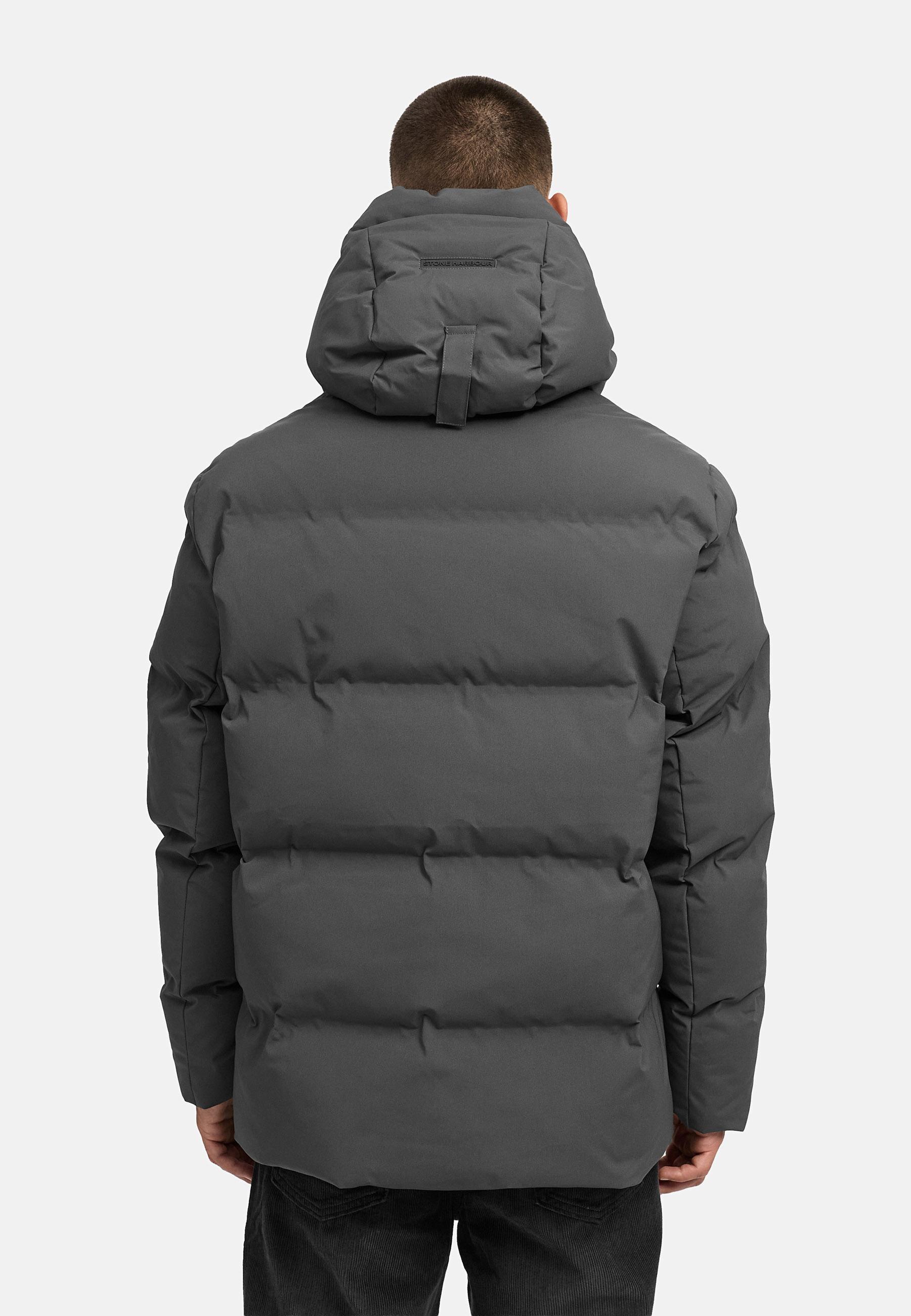 Steppjacke mit Kapuze "Taviaan XX" Anthracite