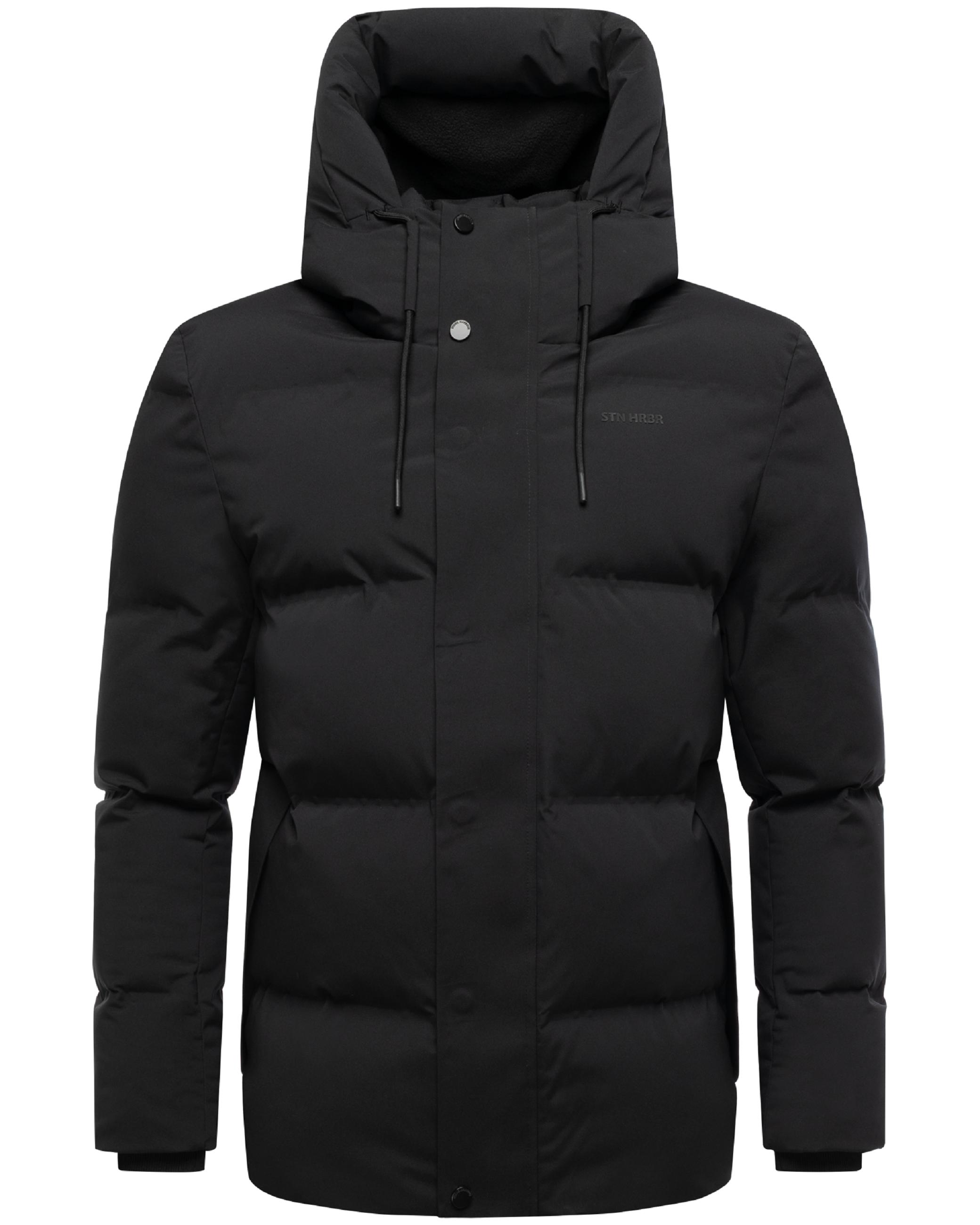 Steppjacke mit Kapuze "Taviaan XX" Black