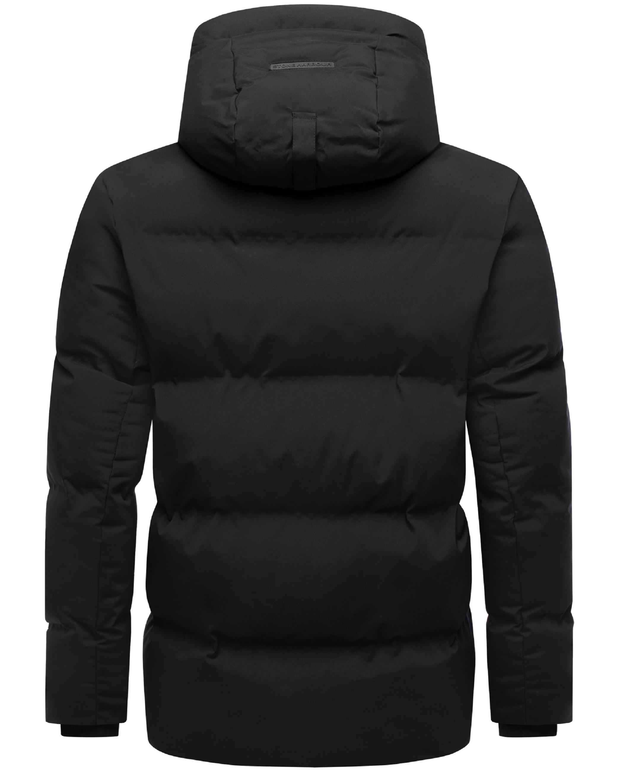 Steppjacke mit Kapuze "Taviaan XX" Black