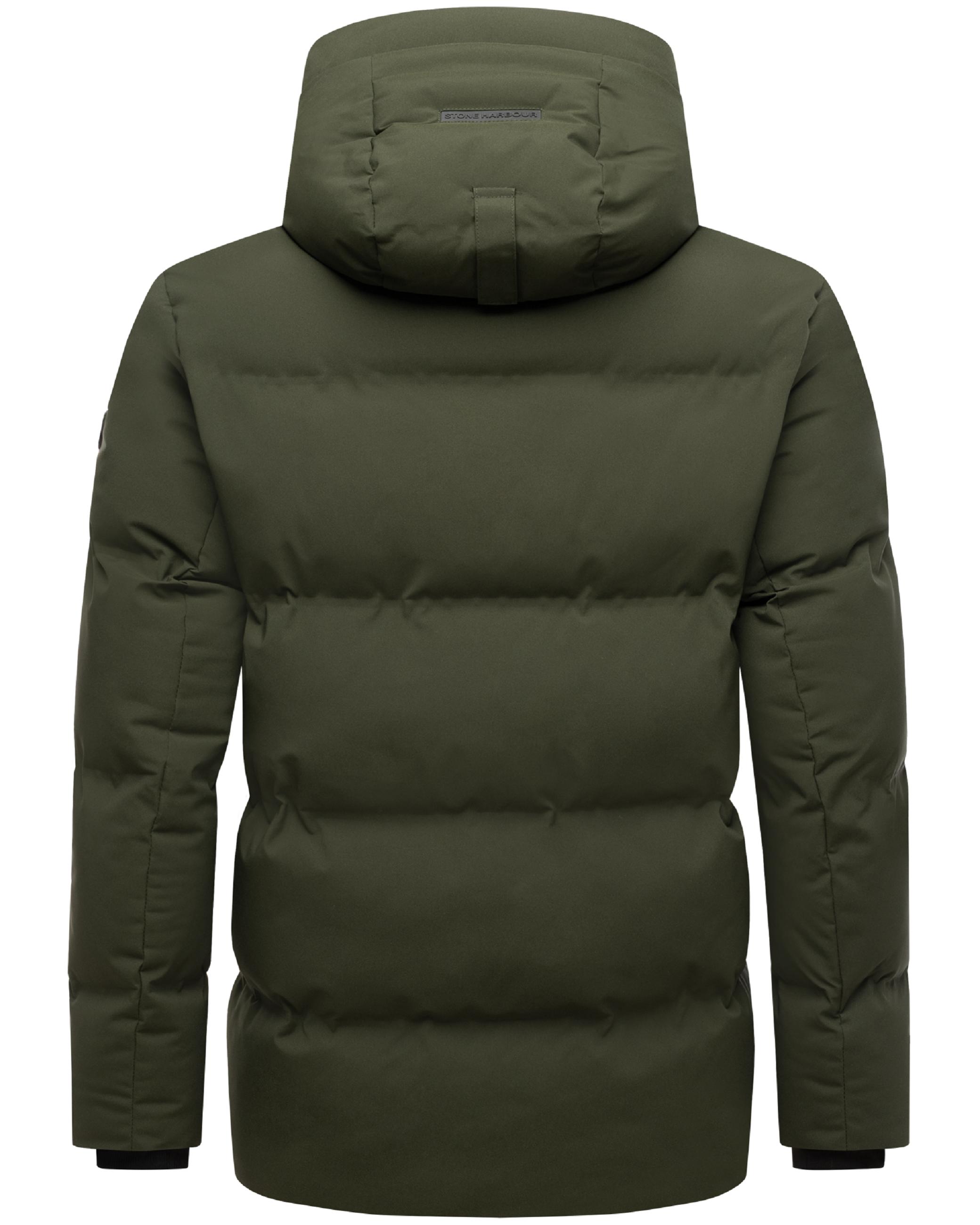 Steppjacke mit Kapuze "Taviaan XX" Dark Olive