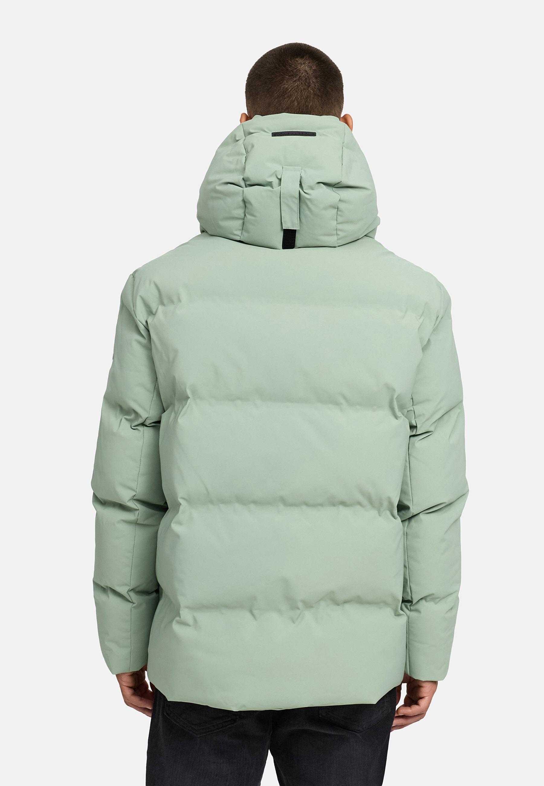 Steppjacke mit Kapuze "Taviaan XX" Ice Green