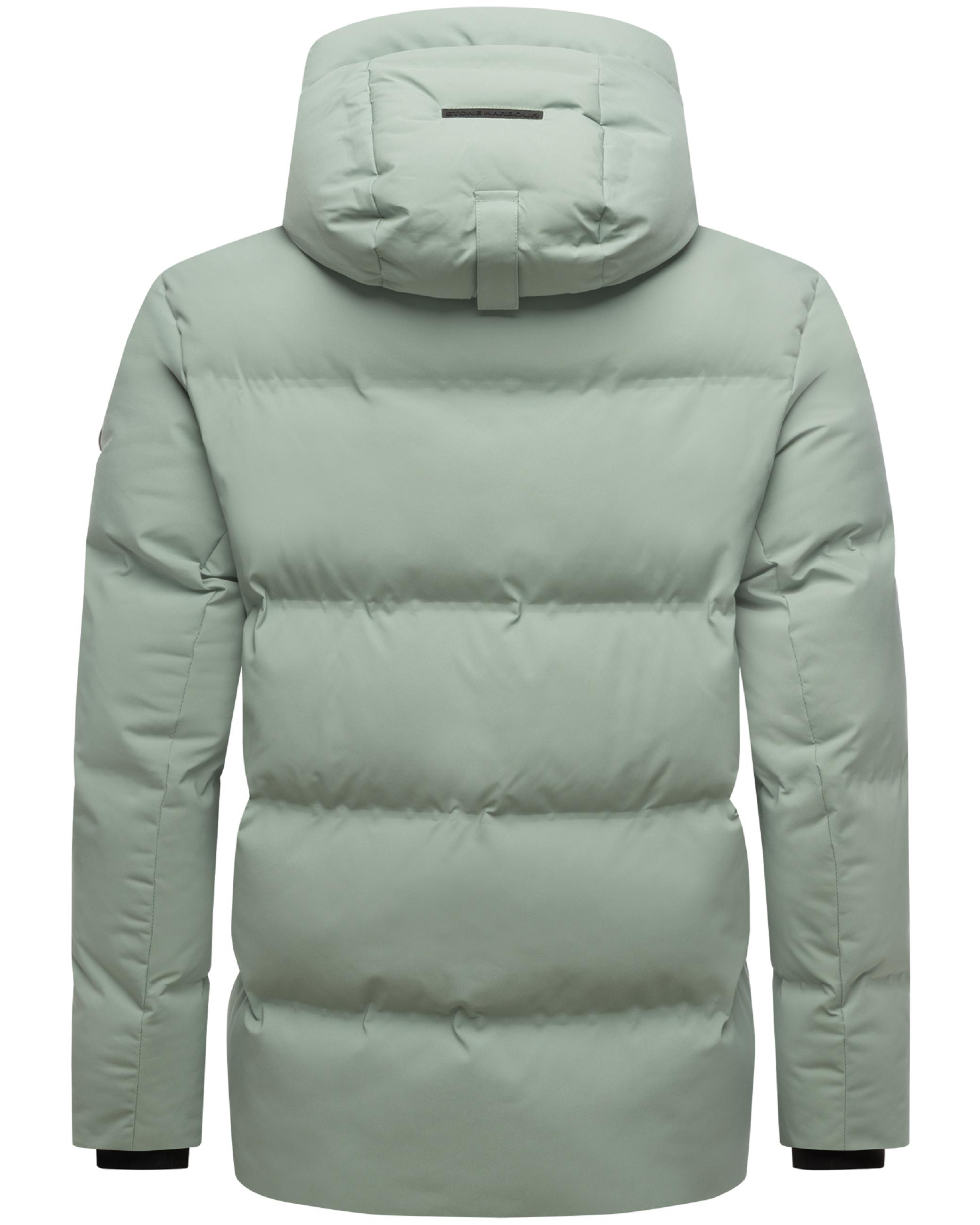 Steppjacke mit Kapuze "Taviaan XX" Ice Green