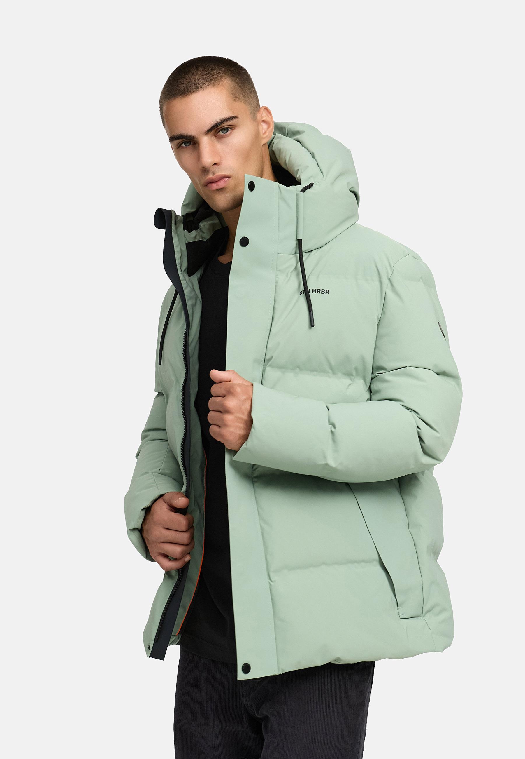 Steppjacke mit Kapuze "Taviaan XX" Ice Green