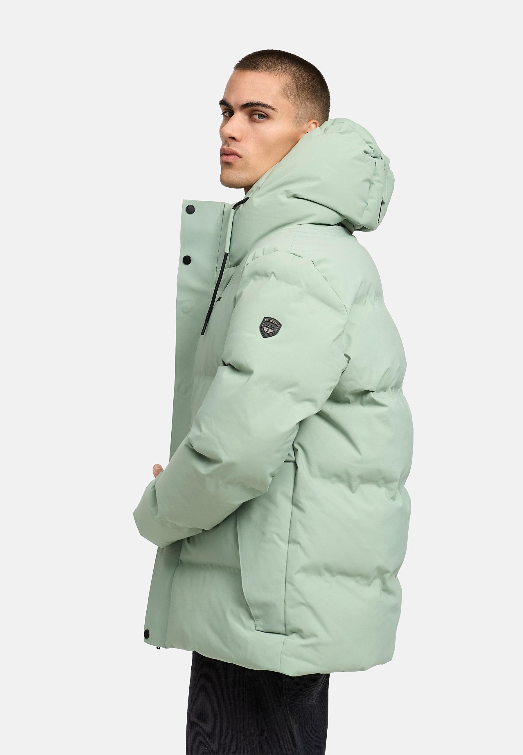Steppjacke mit Kapuze "Taviaan XX" Ice Green