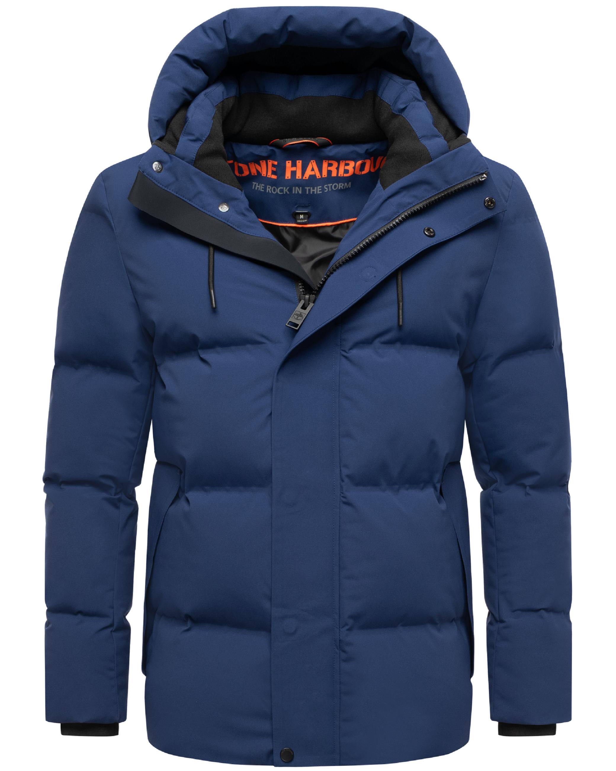 Steppjacke mit Kapuze "Taviaan XX" Navy