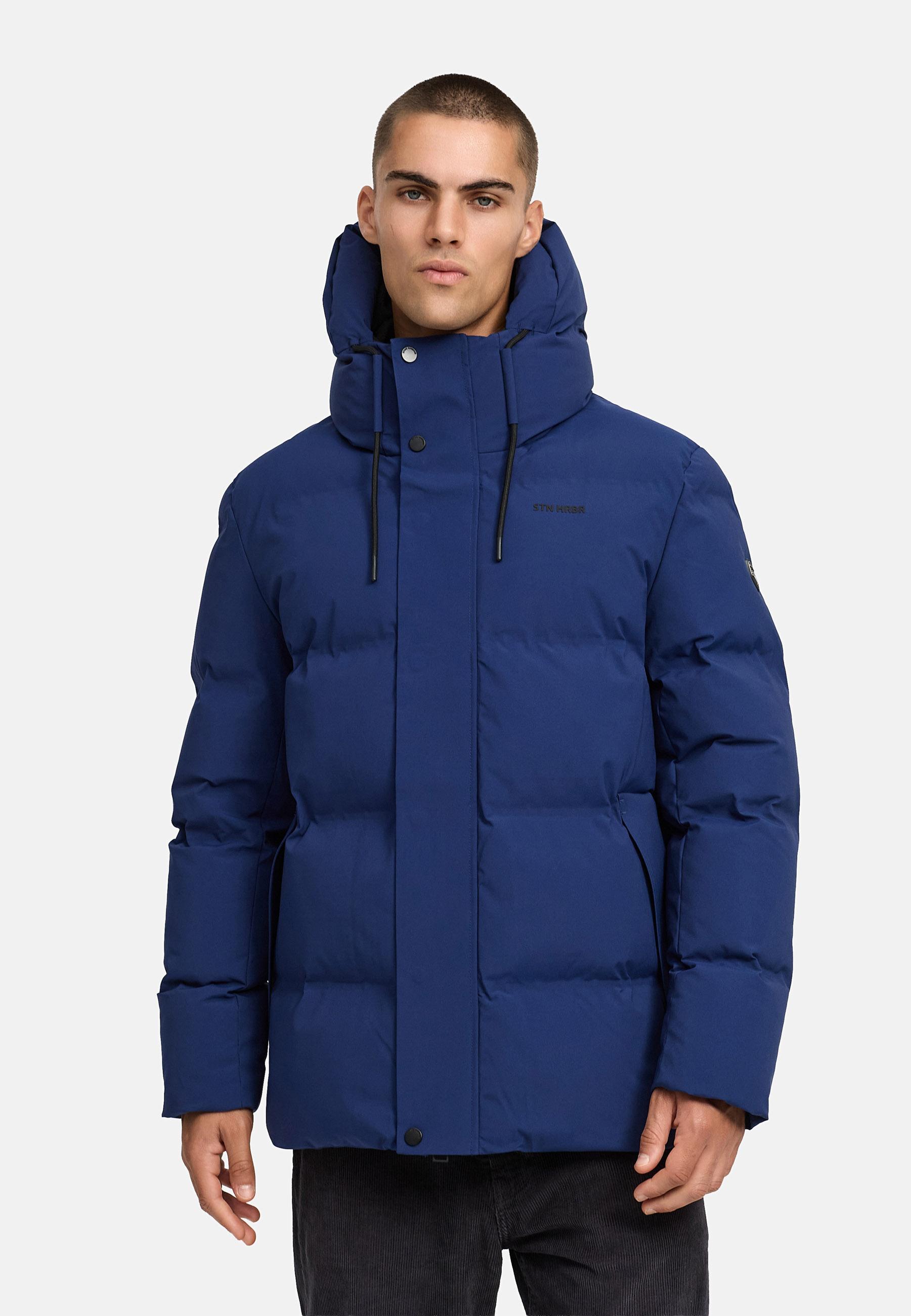 Steppjacke mit Kapuze "Taviaan XX" Navy