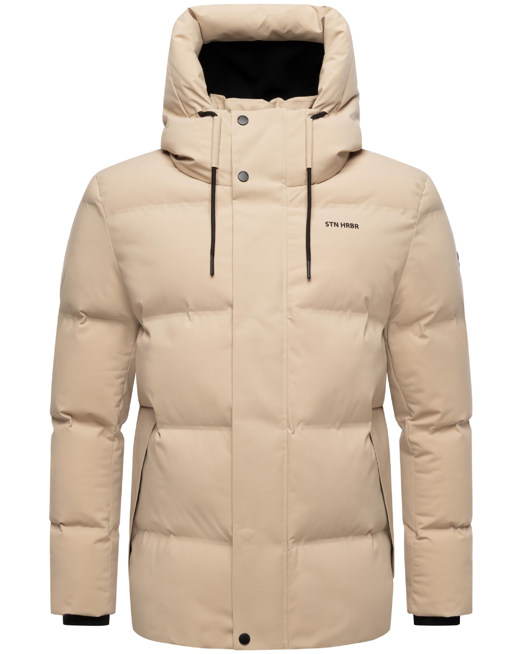 Steppjacke mit Kapuze "Taviaan XX" Sand