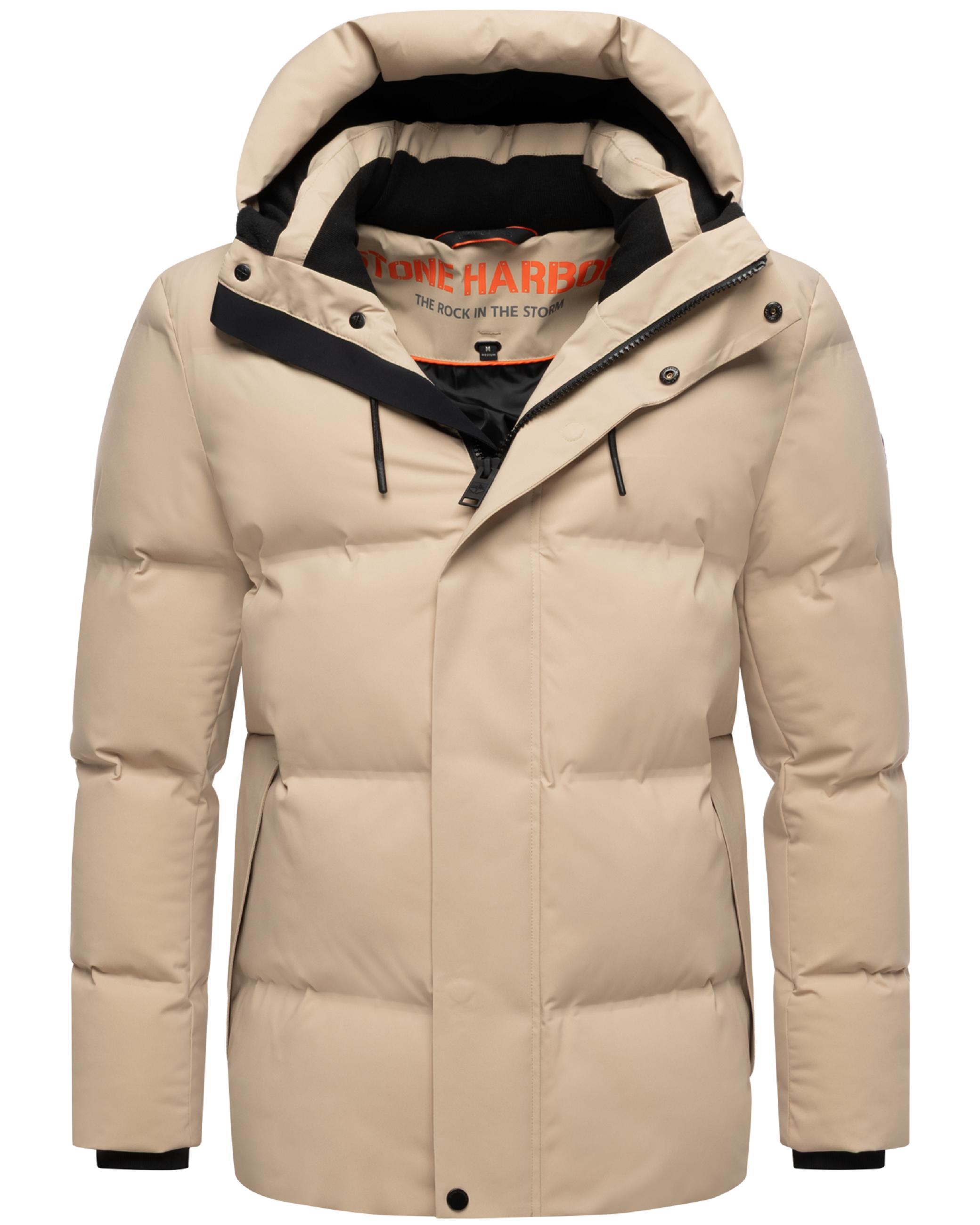 Steppjacke mit Kapuze "Taviaan XX" Sand