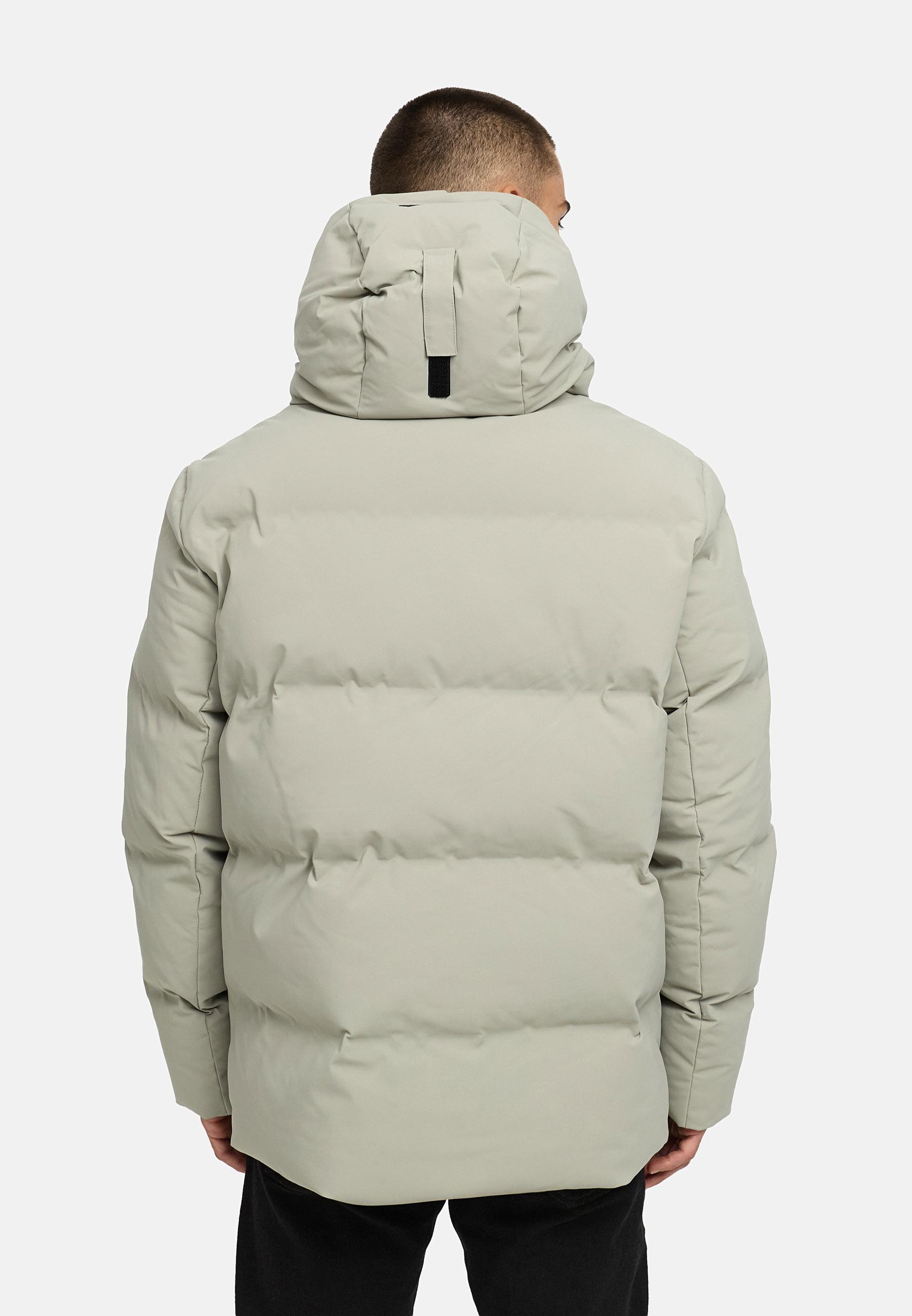Steppjacke mit Kapuze "Taviaan XX" Silver Grey