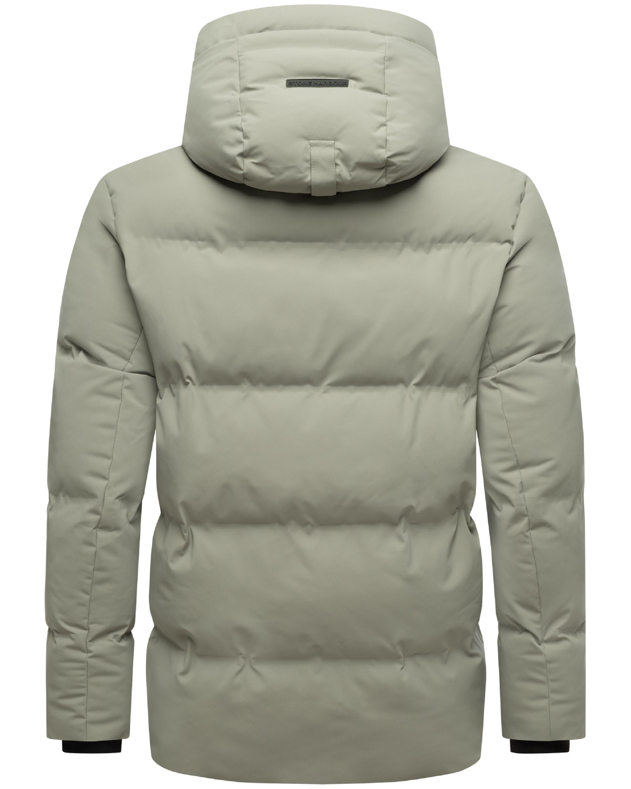 Steppjacke mit Kapuze "Taviaan XX" Silver Grey