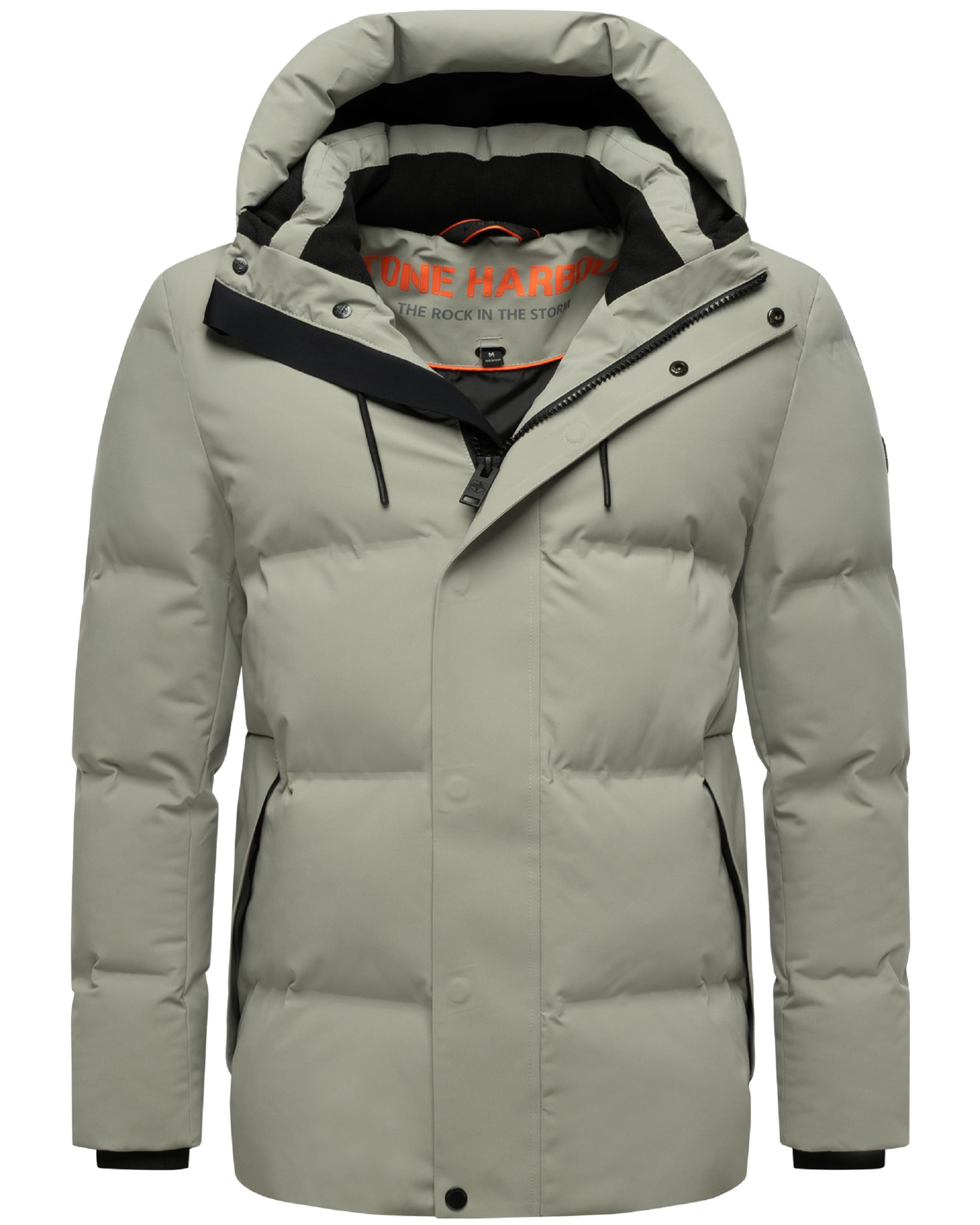Steppjacke mit Kapuze "Taviaan XX" Silver Grey