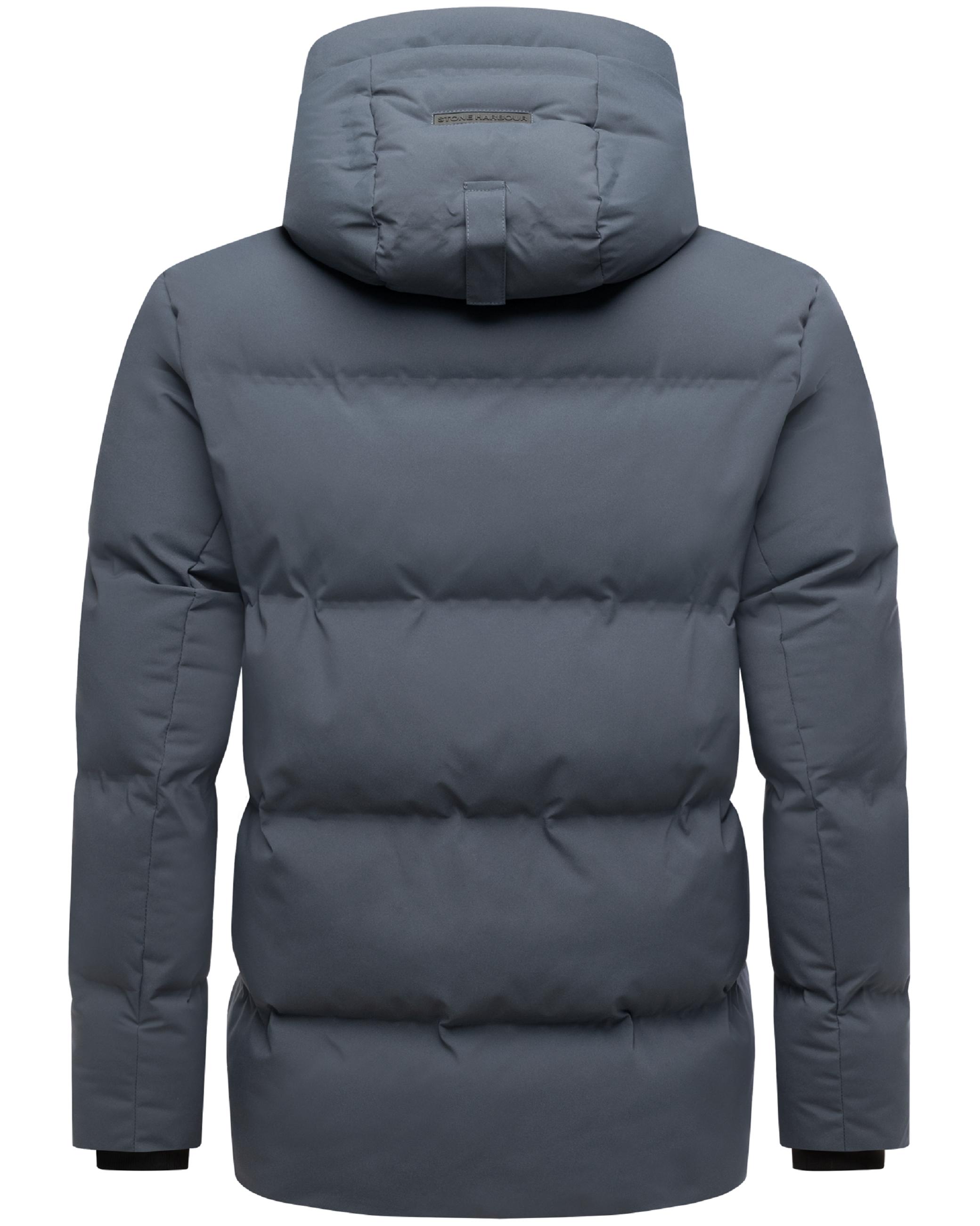 Steppjacke mit Kapuze "Taviaan XX" Stone Blue