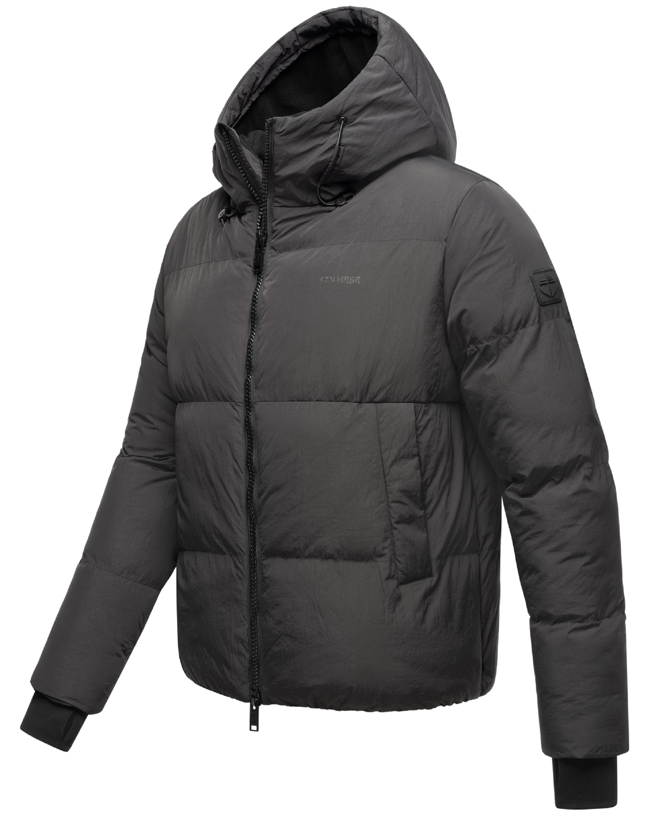 Winter Steppjacke mit Kapuze "Tayroos XX" Black