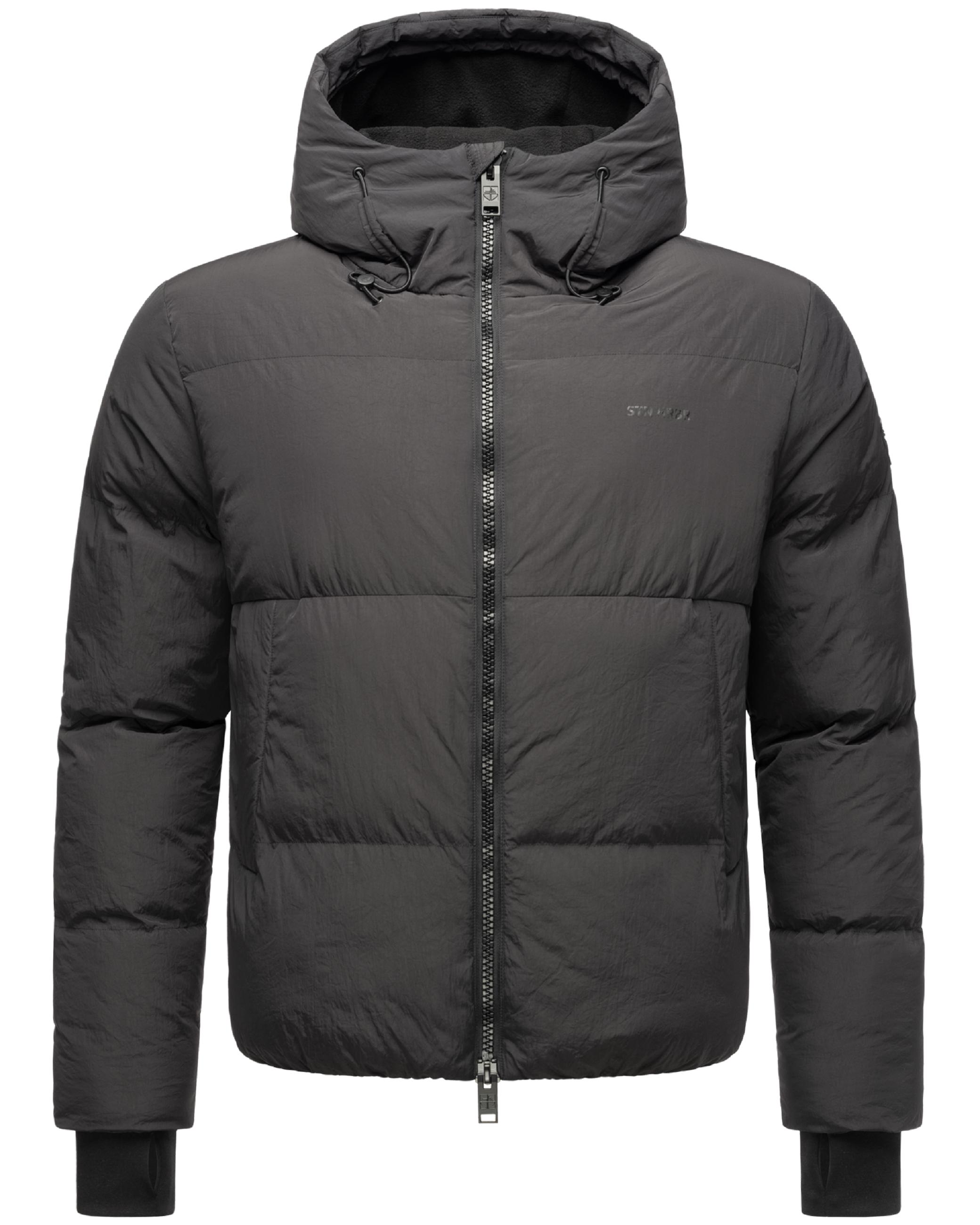 Winter Steppjacke mit Kapuze "Tayroos XX" Black