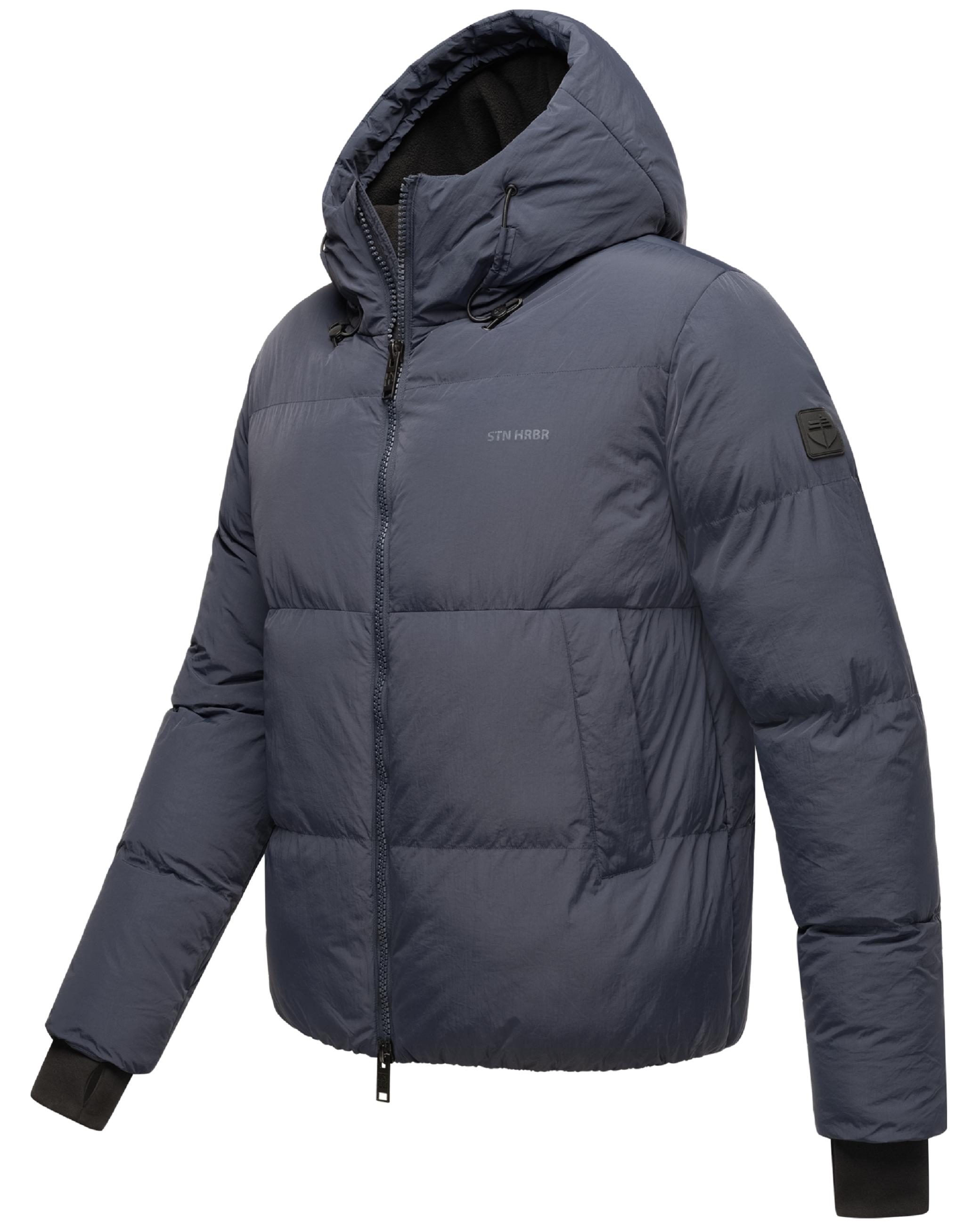 Winter Steppjacke mit Kapuze "Tayroos XX" Navy