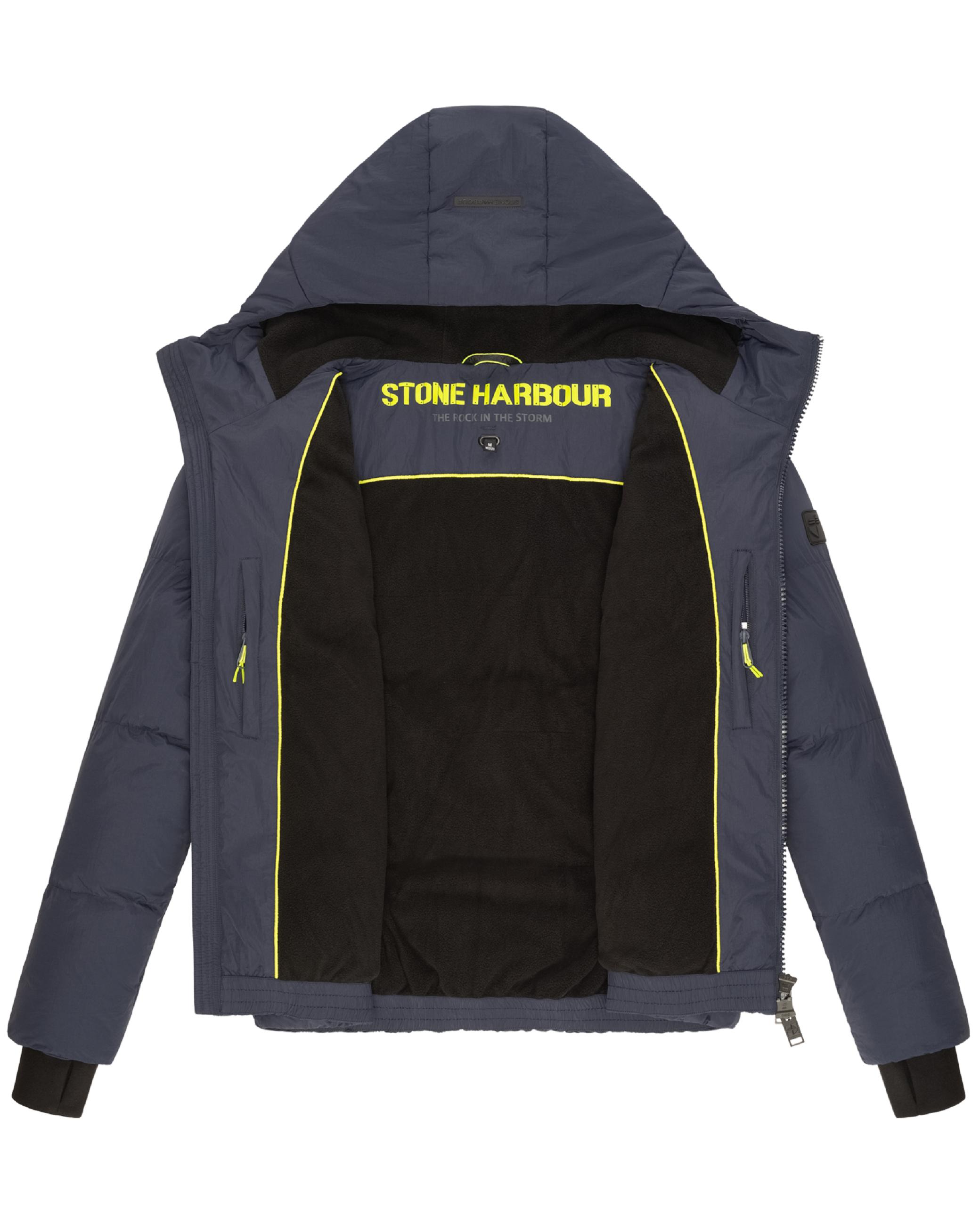 Winter Steppjacke mit Kapuze "Tayroos XX" Navy